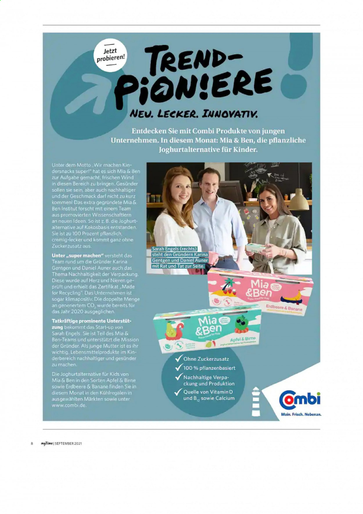 Combi Prospekte  - 1.09.2021 - 30.09.2021. Seite 8