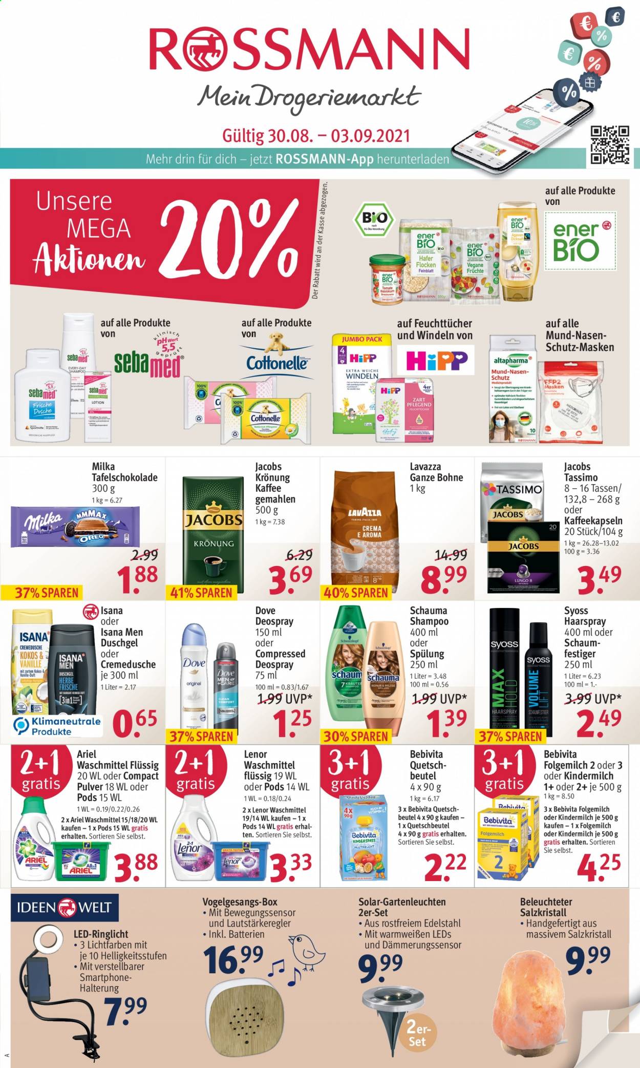Rossmann Prospekte  - 30.08.2021 - 3.09.2021. Seite 1