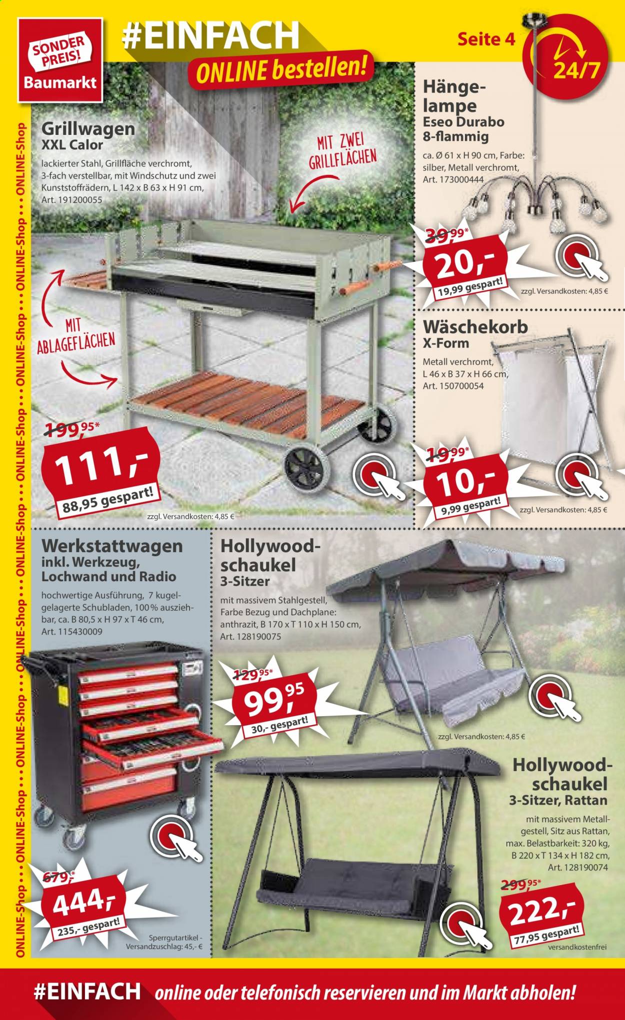 Sonderpreis-Baumarkt Prospekte  - 4.09.2021 - 11.09.2021. Seite 4