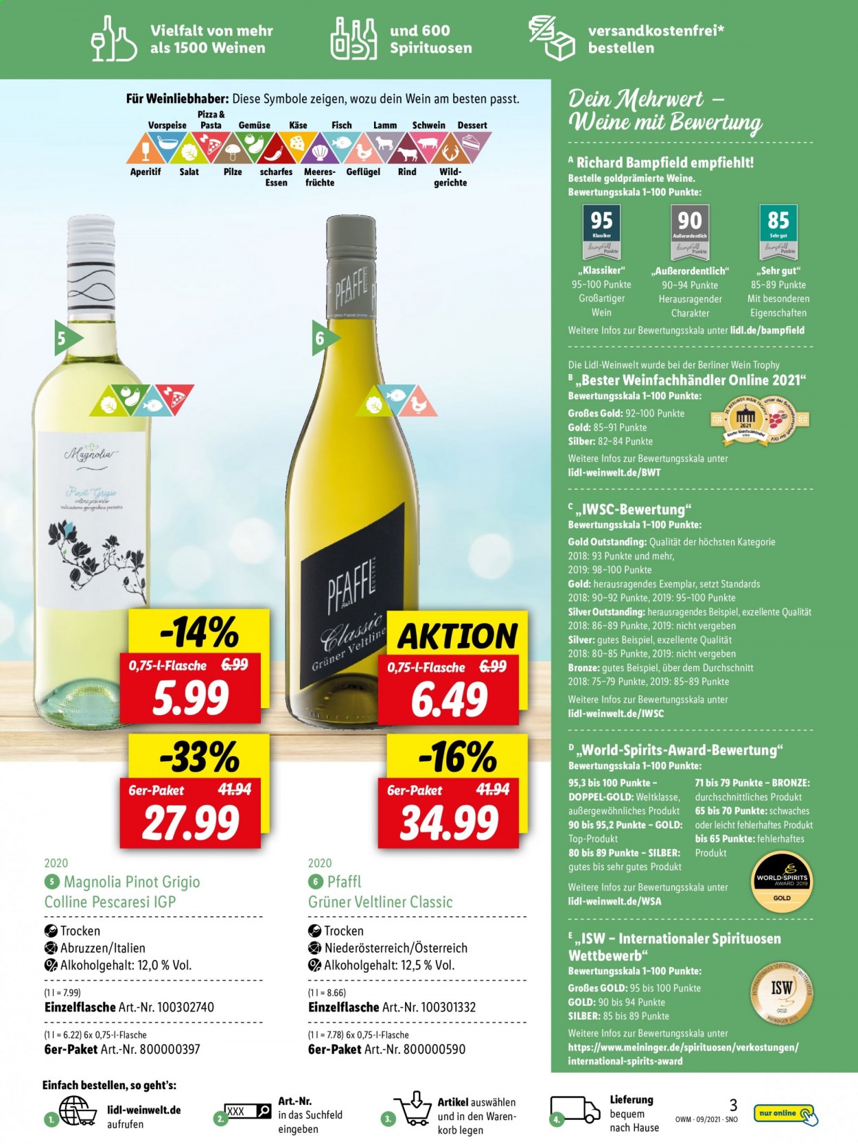 Lidl Prospekte  - 30.08.2021 - 30.09.2021. Seite 3