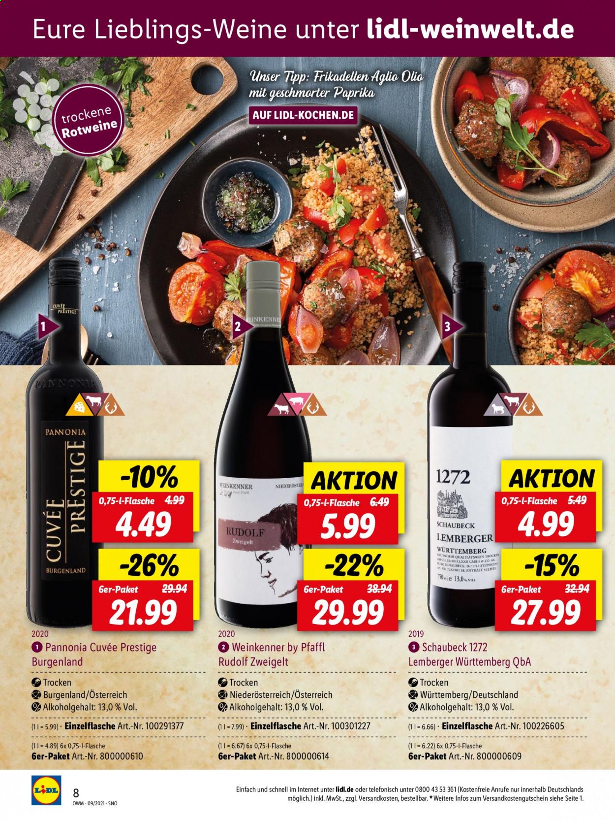 Lidl Prospekte  - 30.08.2021 - 30.09.2021. Seite 8