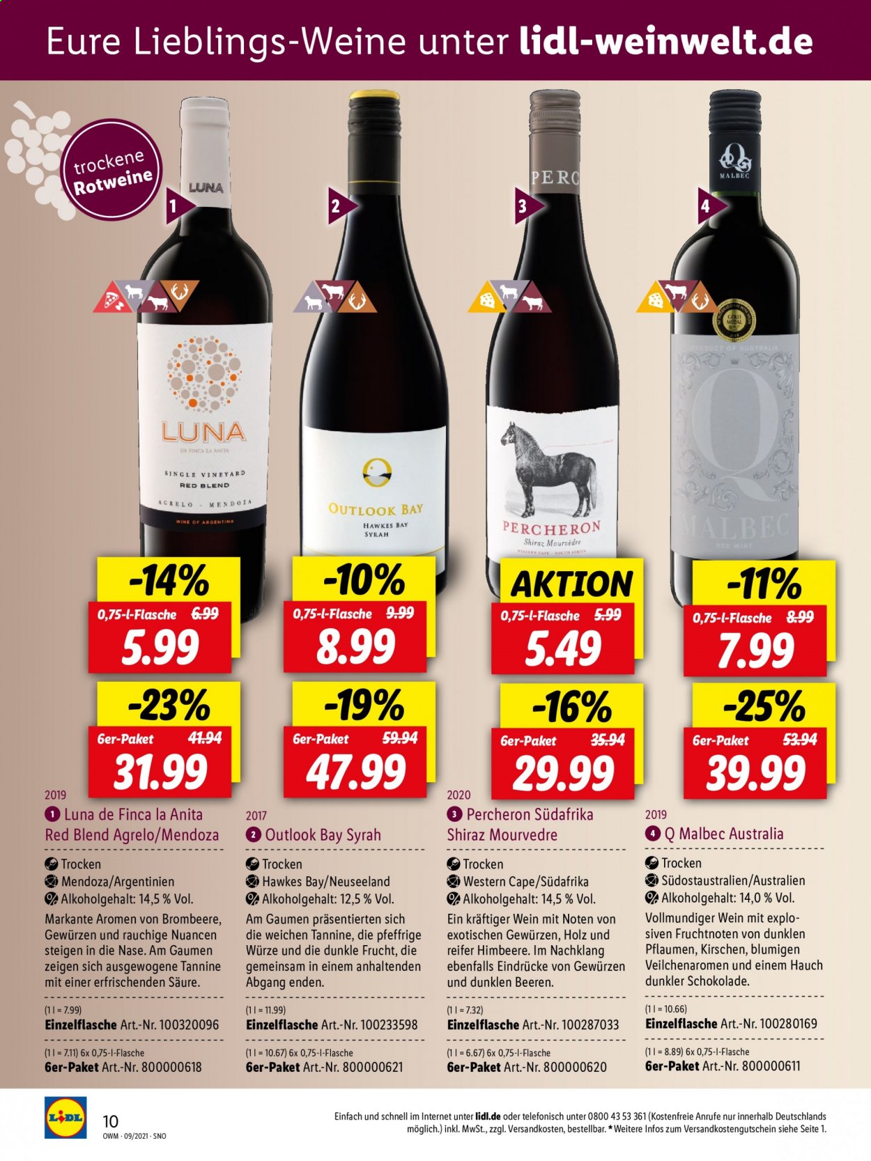 Lidl Prospekte  - 30.08.2021 - 30.09.2021. Seite 10