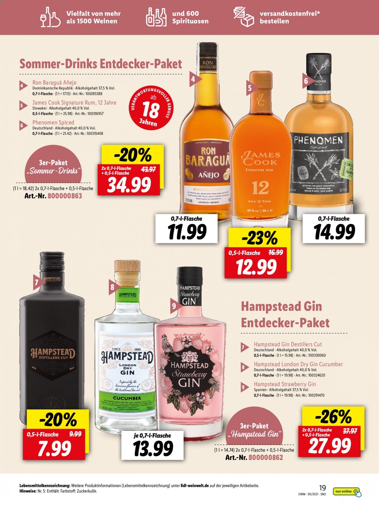 Lidl Prospekte  - 30.08.2021 - 30.09.2021. Seite 19