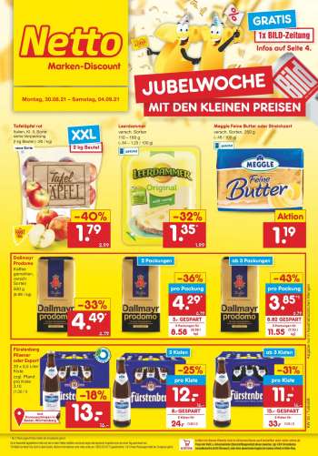 Prospekte Netto Marken-Discount - 30.8.2021 - 4.9.2021.