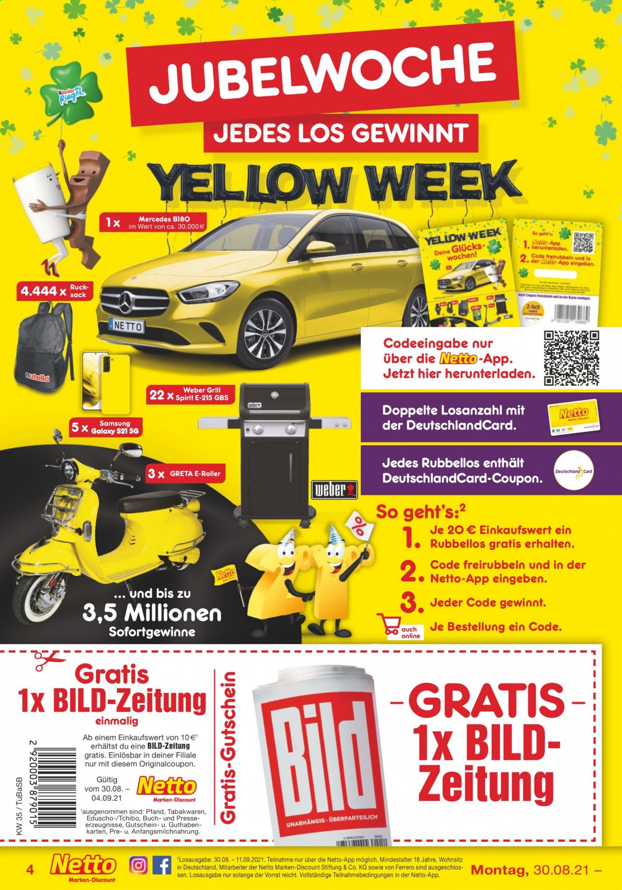 Netto Marken-Discount Prospekte  - 30.08.2021 - 4.09.2021. Seite 4