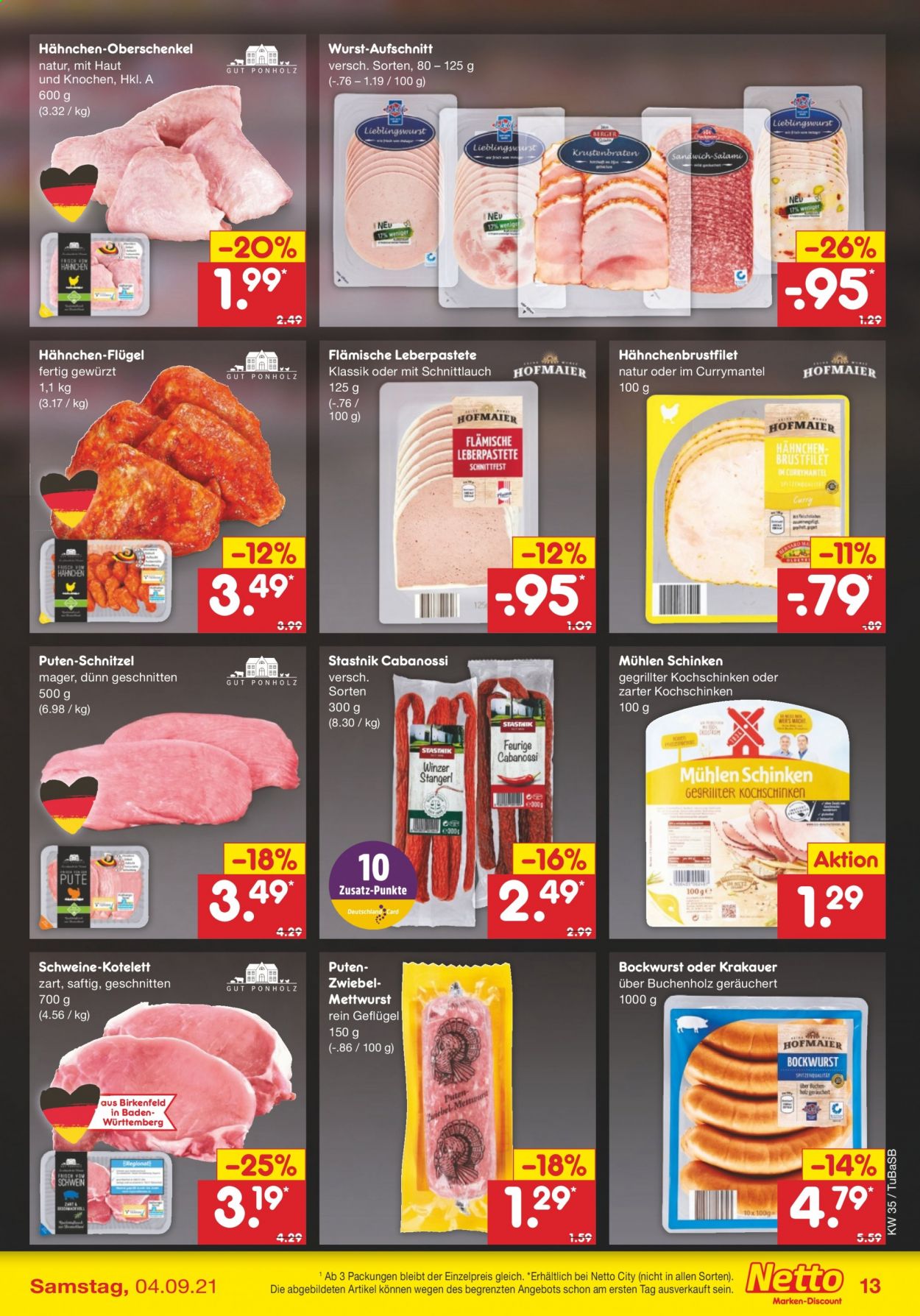 Netto Marken-Discount Prospekte  - 30.08.2021 - 4.09.2021. Seite 13