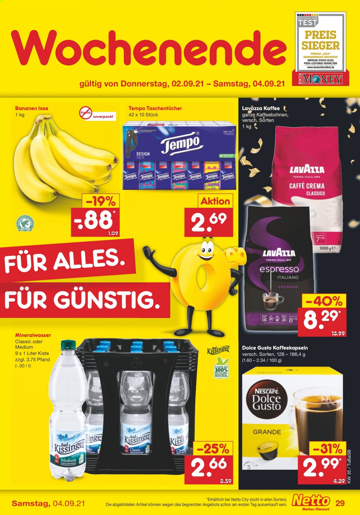 Netto Marken-Discount Prospekte  - 30.08.2021 - 4.09.2021. Seite 29