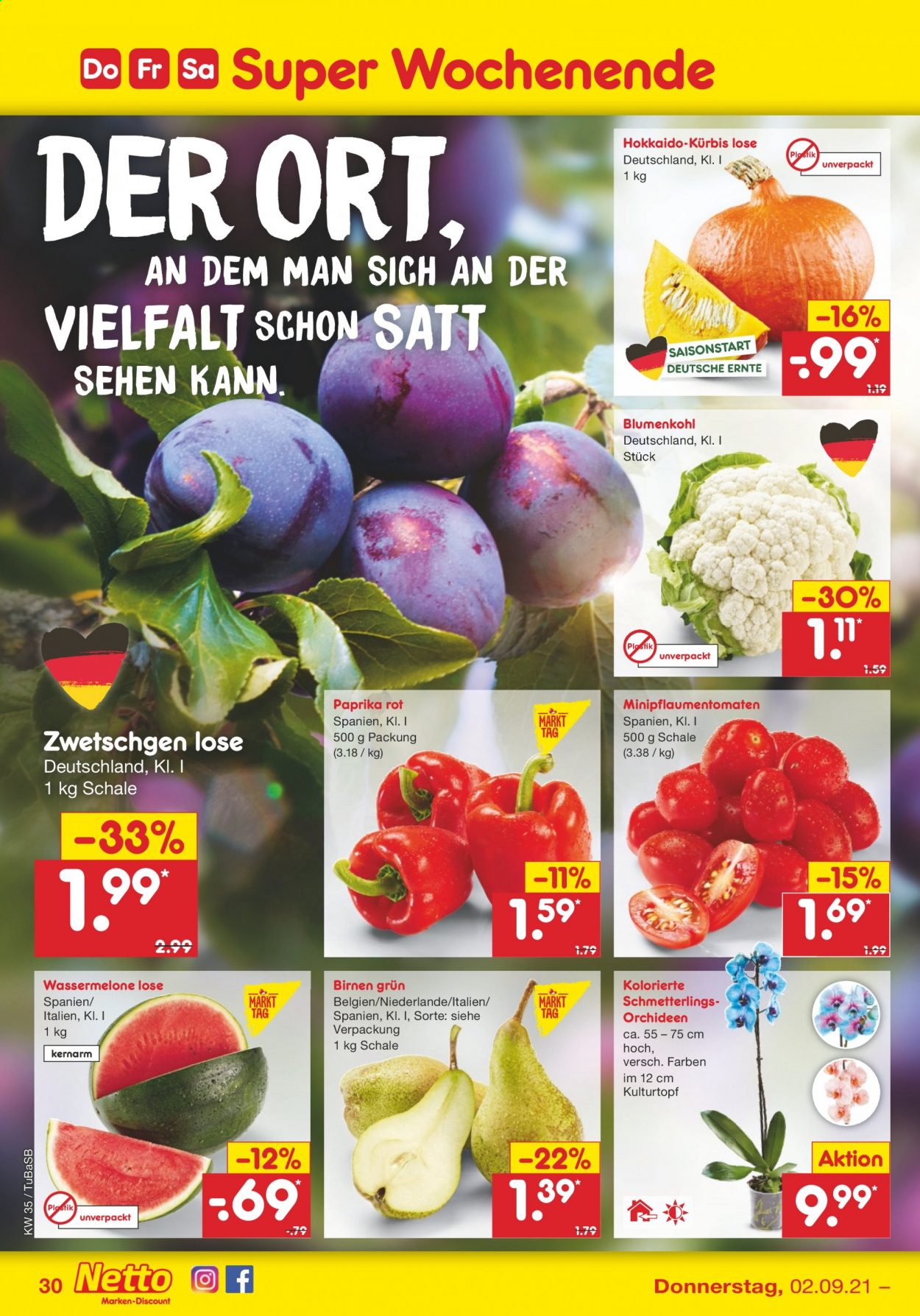 Netto Marken-Discount Prospekte  - 30.08.2021 - 4.09.2021. Seite 30