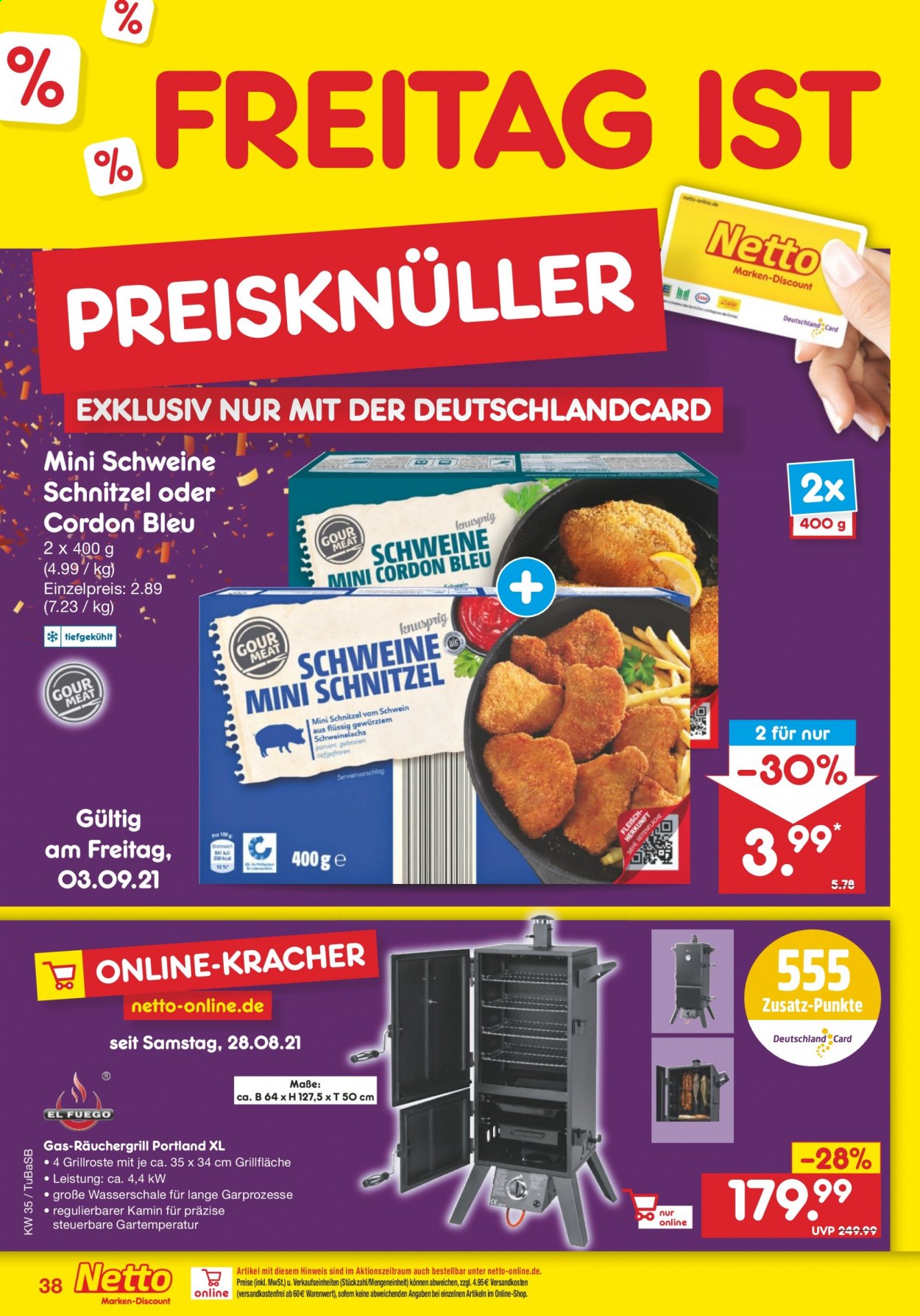 Netto Marken-Discount Prospekte  - 30.08.2021 - 4.09.2021. Seite 38