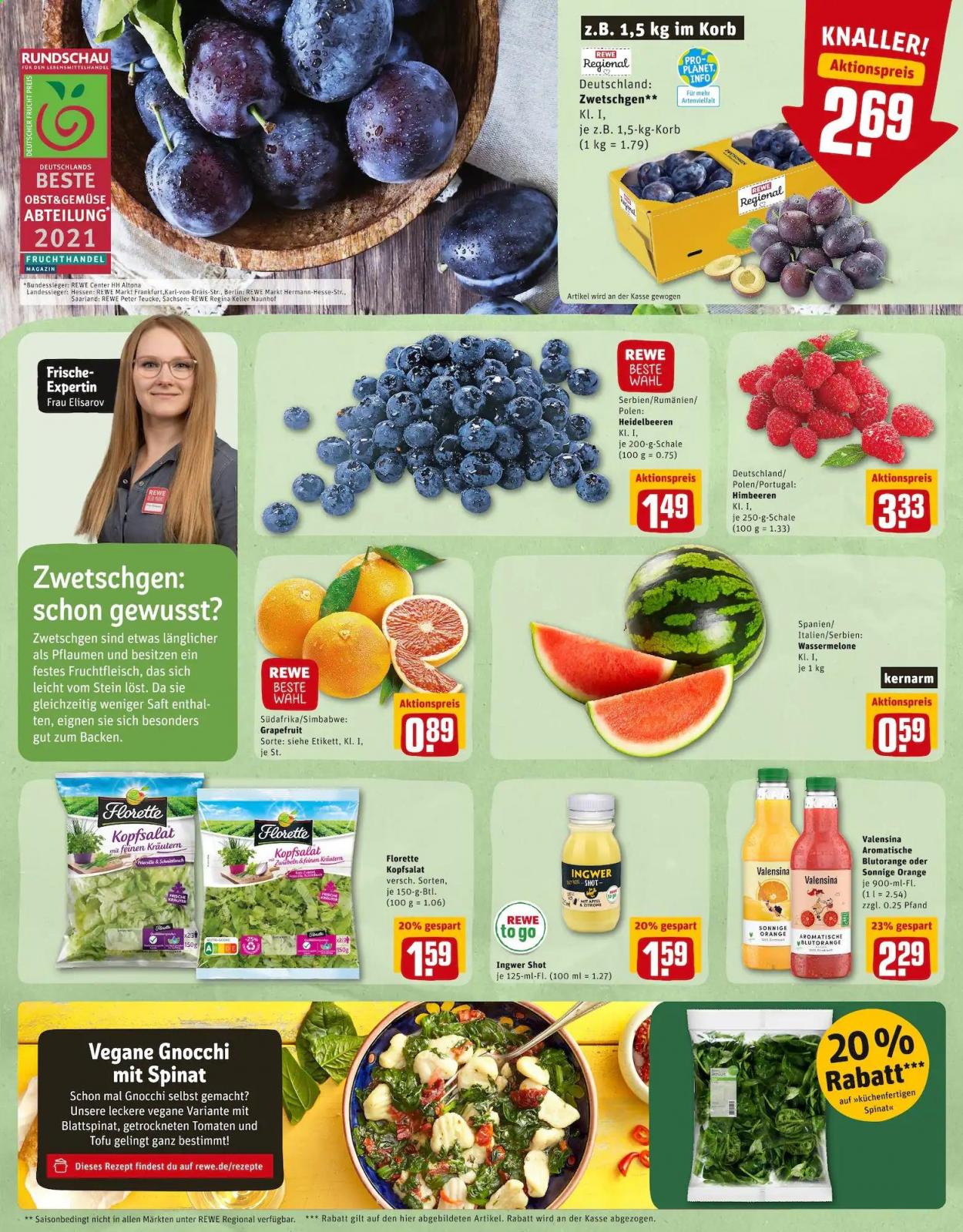 REWE Prospekte  - 30.08.2021 - 4.09.2021. Seite 4