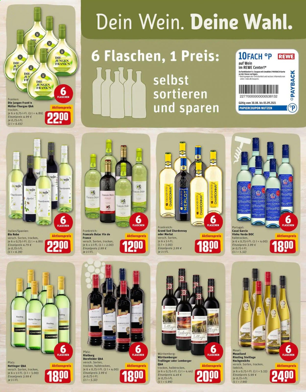 REWE Prospekte  - 30.08.2021 - 4.09.2021. Seite 23