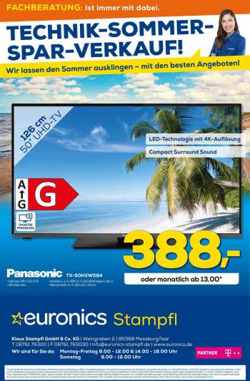 Prospekte Euronics - 1.9.2021 - 7.9.2021.