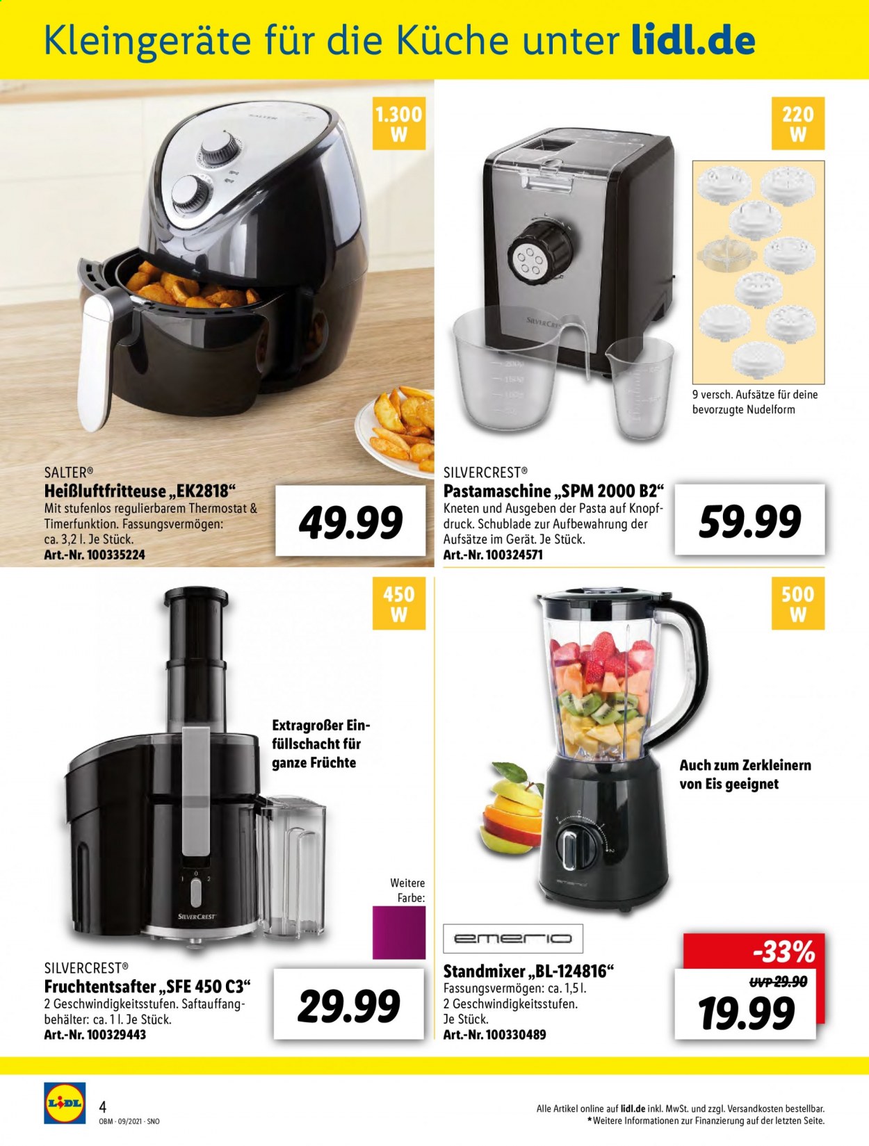 Lidl Prospekte  - 1.09.2021 - 30.09.2021. Seite 4