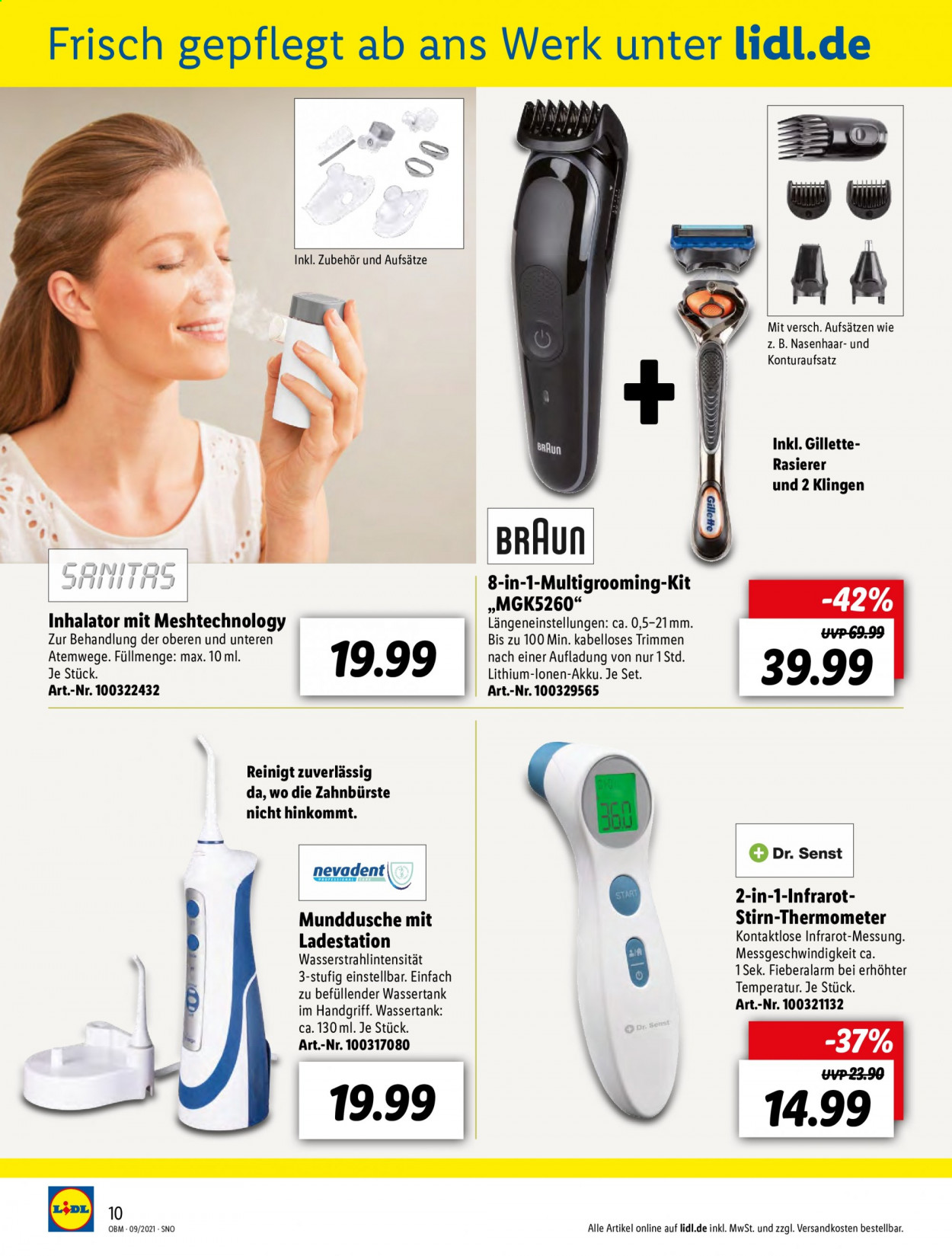 Lidl Prospekte  - 1.09.2021 - 30.09.2021. Seite 10