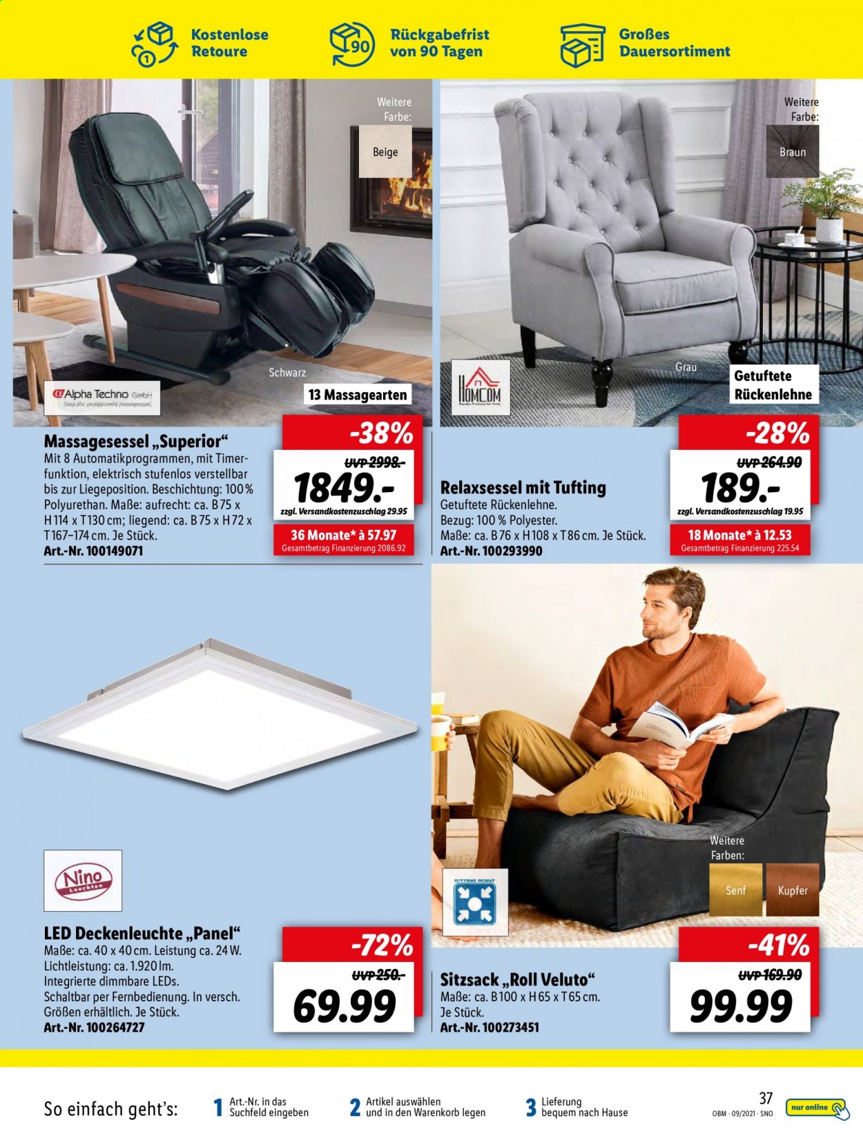 Lidl Prospekte  - 1.09.2021 - 30.09.2021. Seite 37