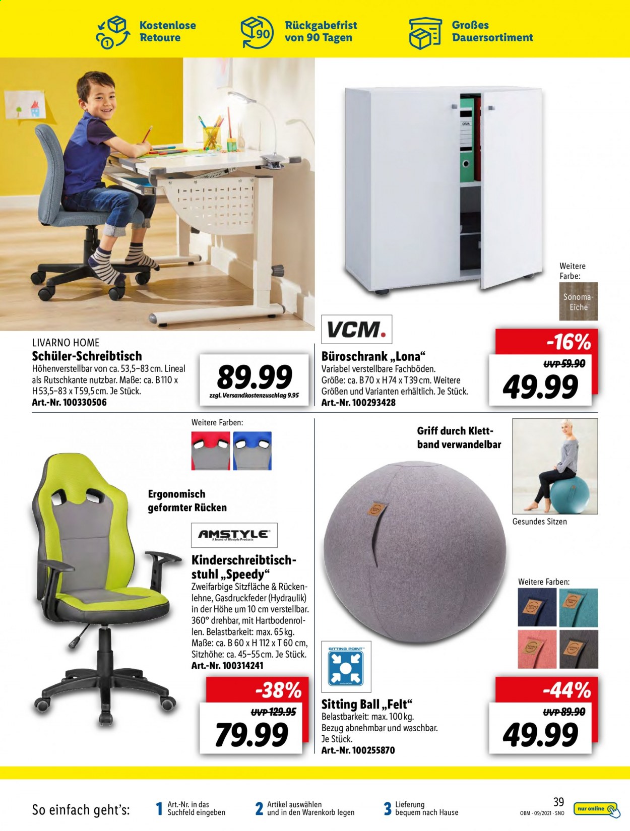 Lidl Prospekte  - 1.09.2021 - 30.09.2021. Seite 39