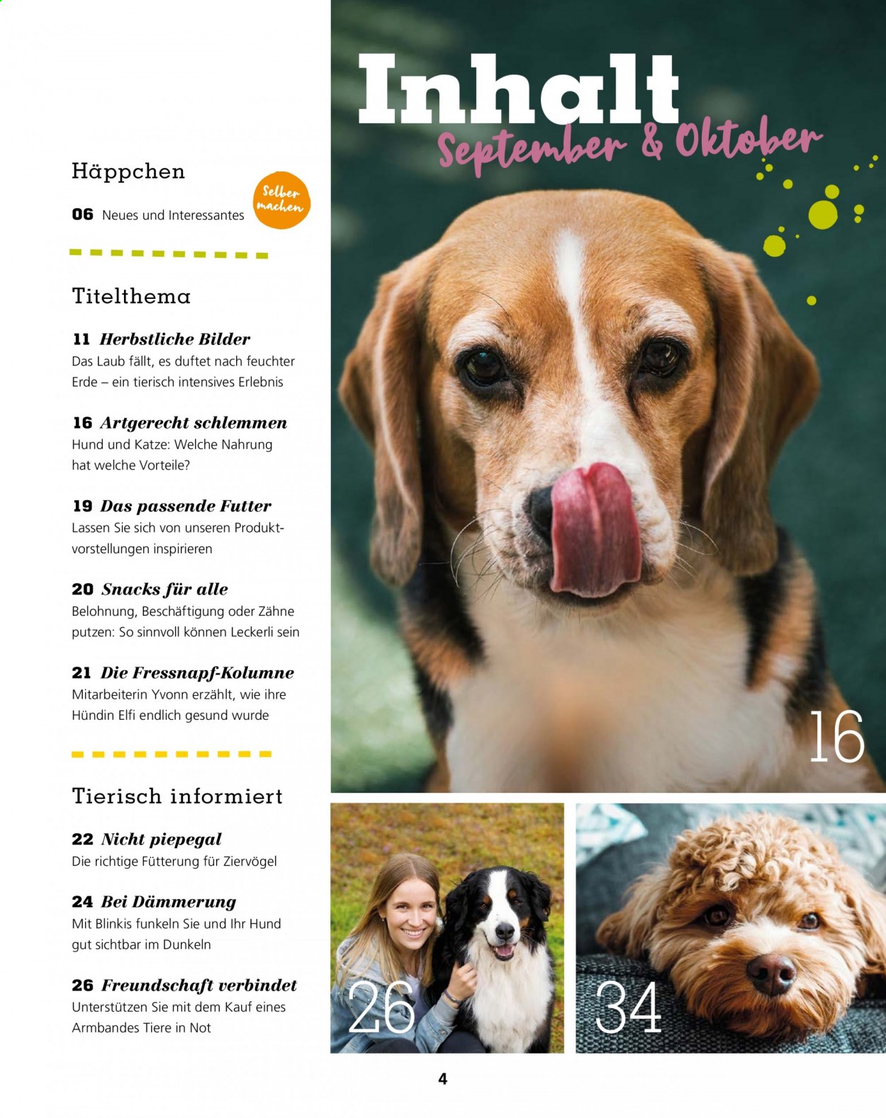 Fressnapf Prospekte  - 1.09.2021 - 31.10.2021. Seite 4