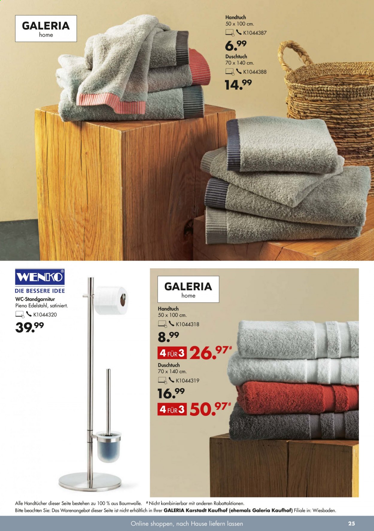 GALERIA Karstadt Kaufhof Prospekte  - 1.09.2021 - 7.09.2021. Seite 25