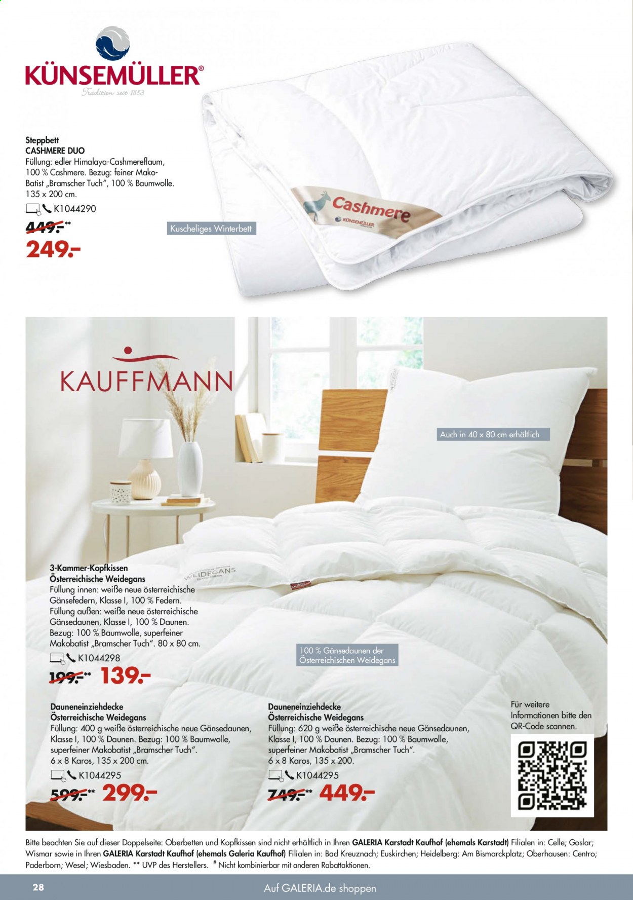 GALERIA Karstadt Kaufhof Prospekte  - 1.09.2021 - 7.09.2021. Seite 28