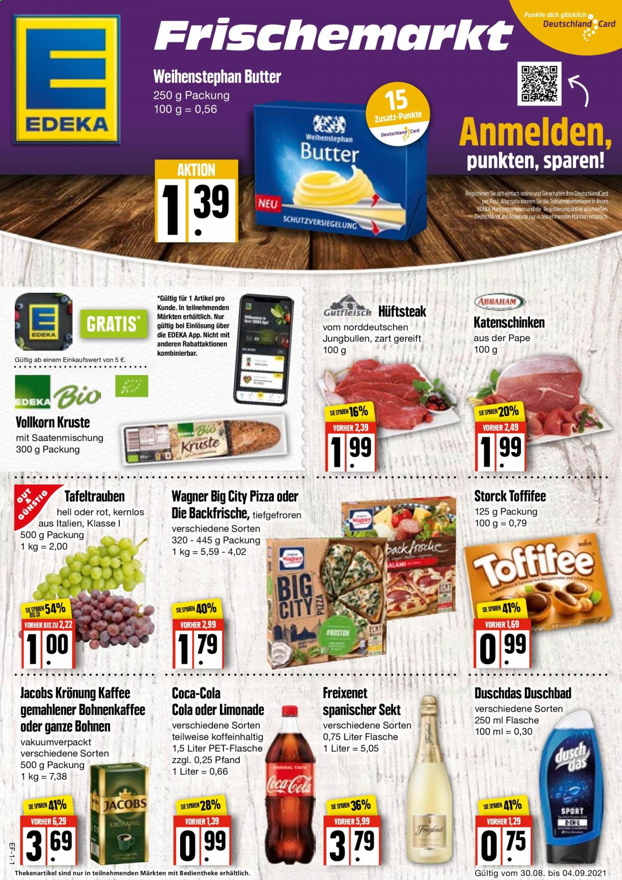 Edeka Prospekte  - 30.08.2021 - 4.09.2021. Seite 1