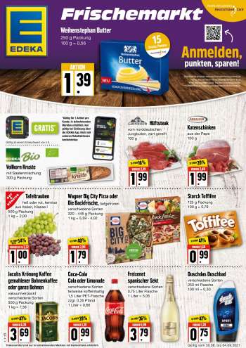 Prospekte Edeka - 30.8.2021 - 4.9.2021.