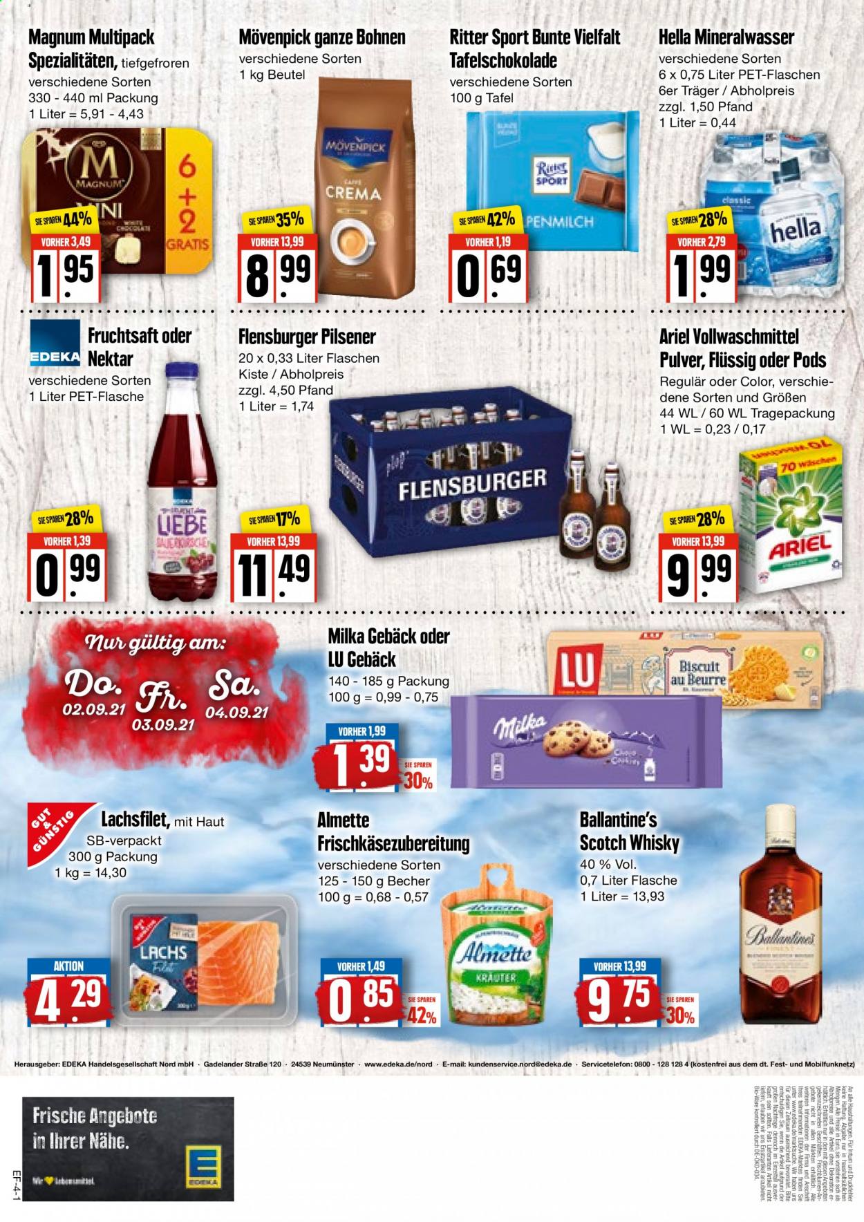 Edeka Prospekte  - 30.08.2021 - 4.09.2021. Seite 4