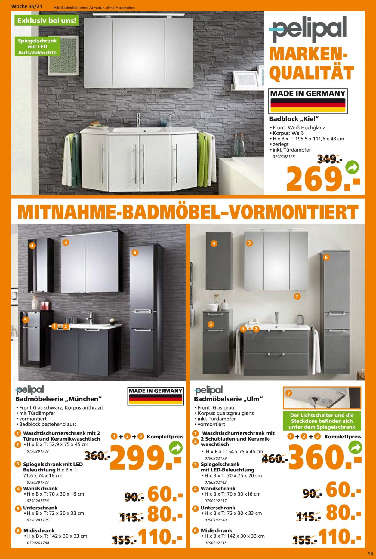 Globus Baumarkt Prospekte  - 30.08.2021 - 4.09.2021. Seite 15