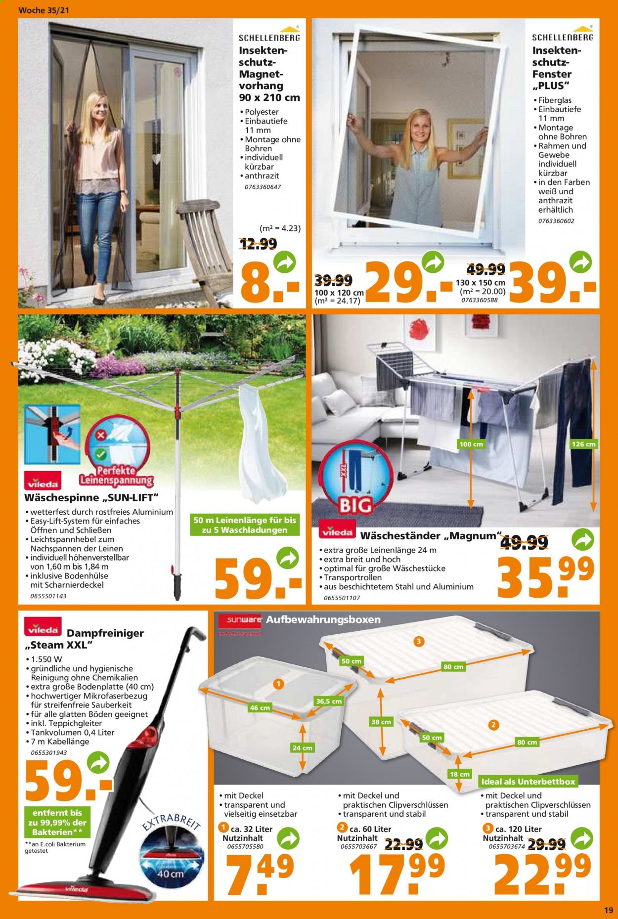 Globus Baumarkt Prospekte  - 30.08.2021 - 4.09.2021. Seite 19