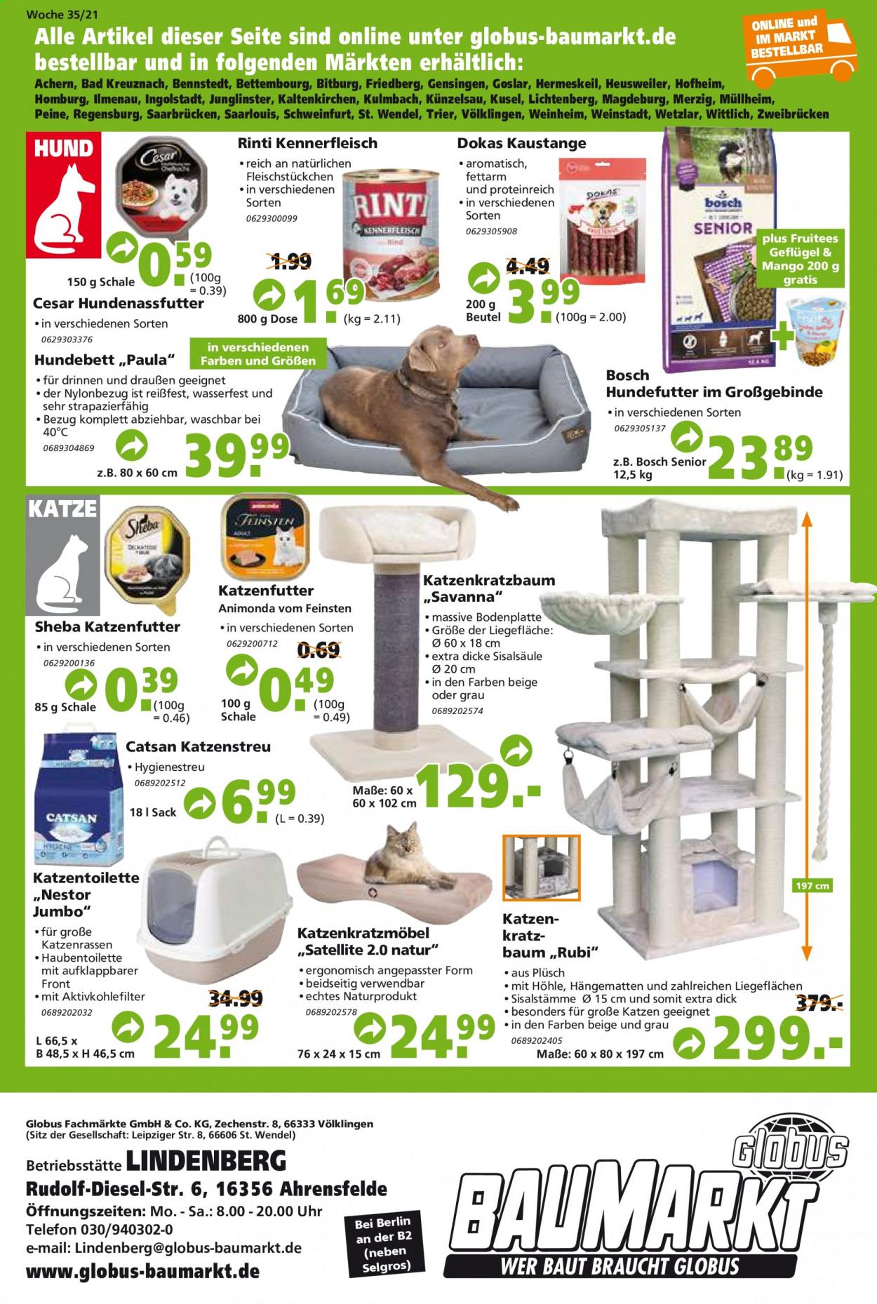 Globus Baumarkt Prospekte  - 30.08.2021 - 4.09.2021. Seite 24