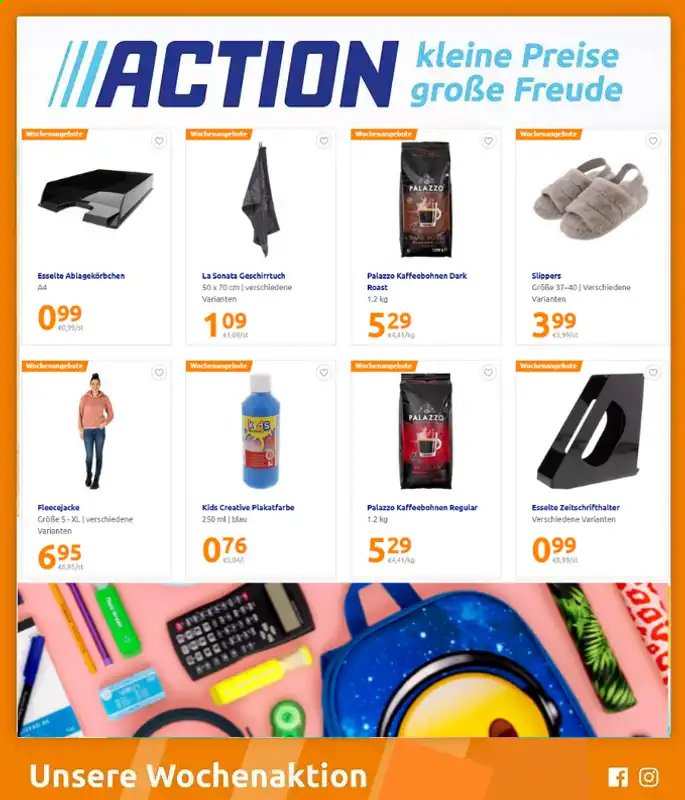 Action Prospekte  - 1.09.2021 - 7.09.2021. Seite 1