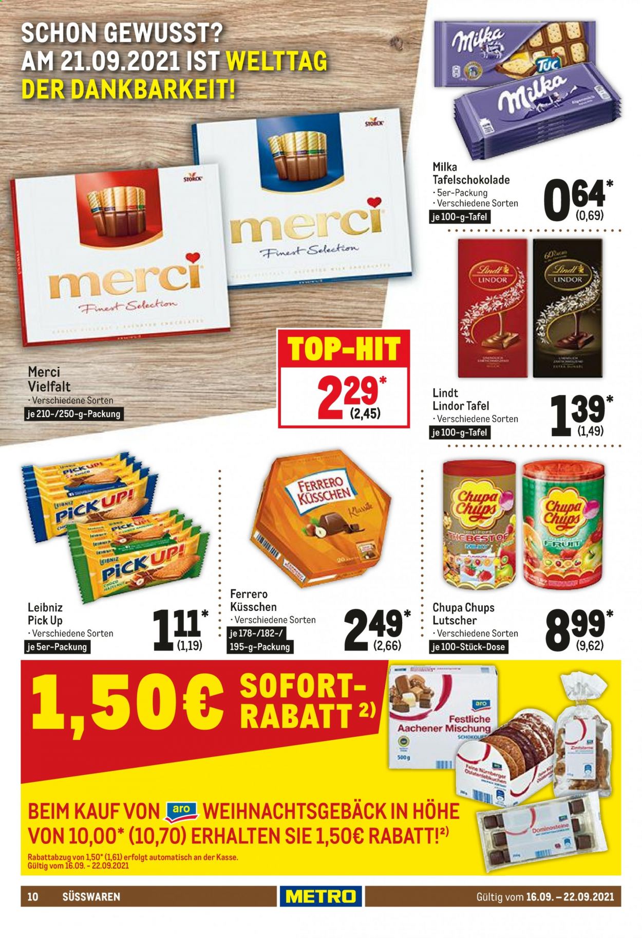 Metro Prospekte  - 16.09.2021 - 22.09.2021. Seite 10