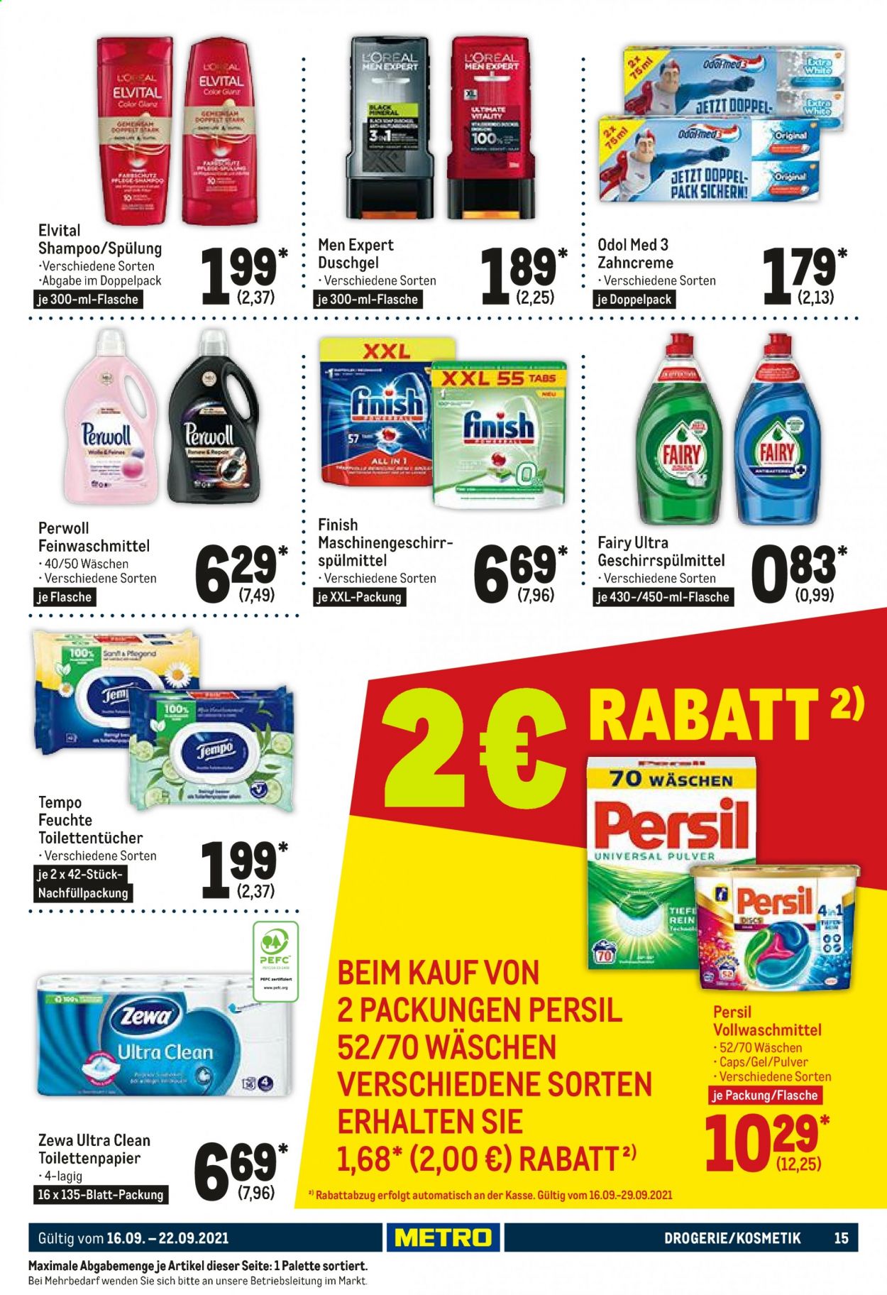 Metro Prospekte  - 16.09.2021 - 22.09.2021. Seite 15