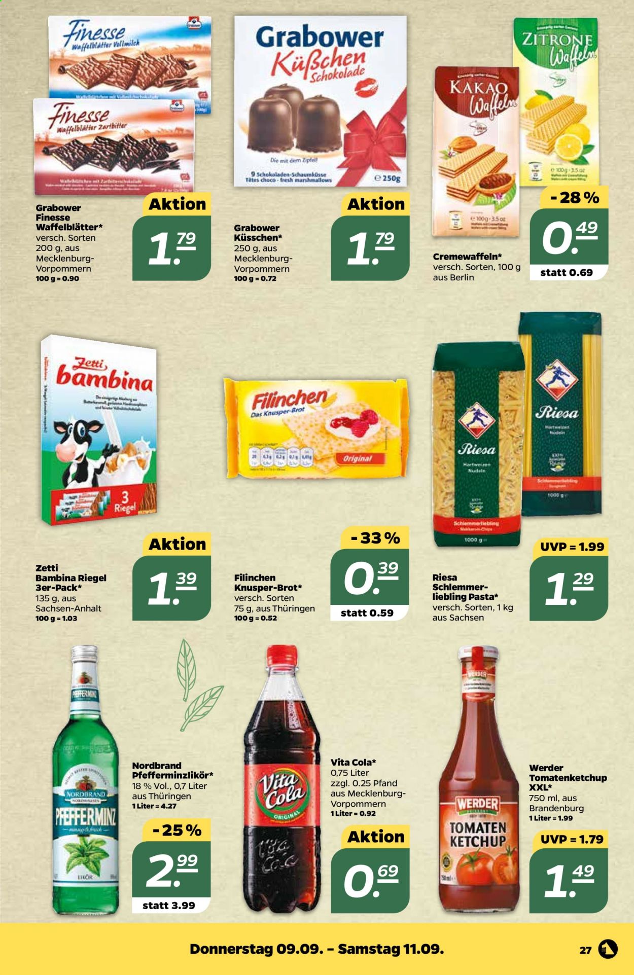 Netto Prospekte  - 6.09.2021 - 11.09.2021. Seite 27