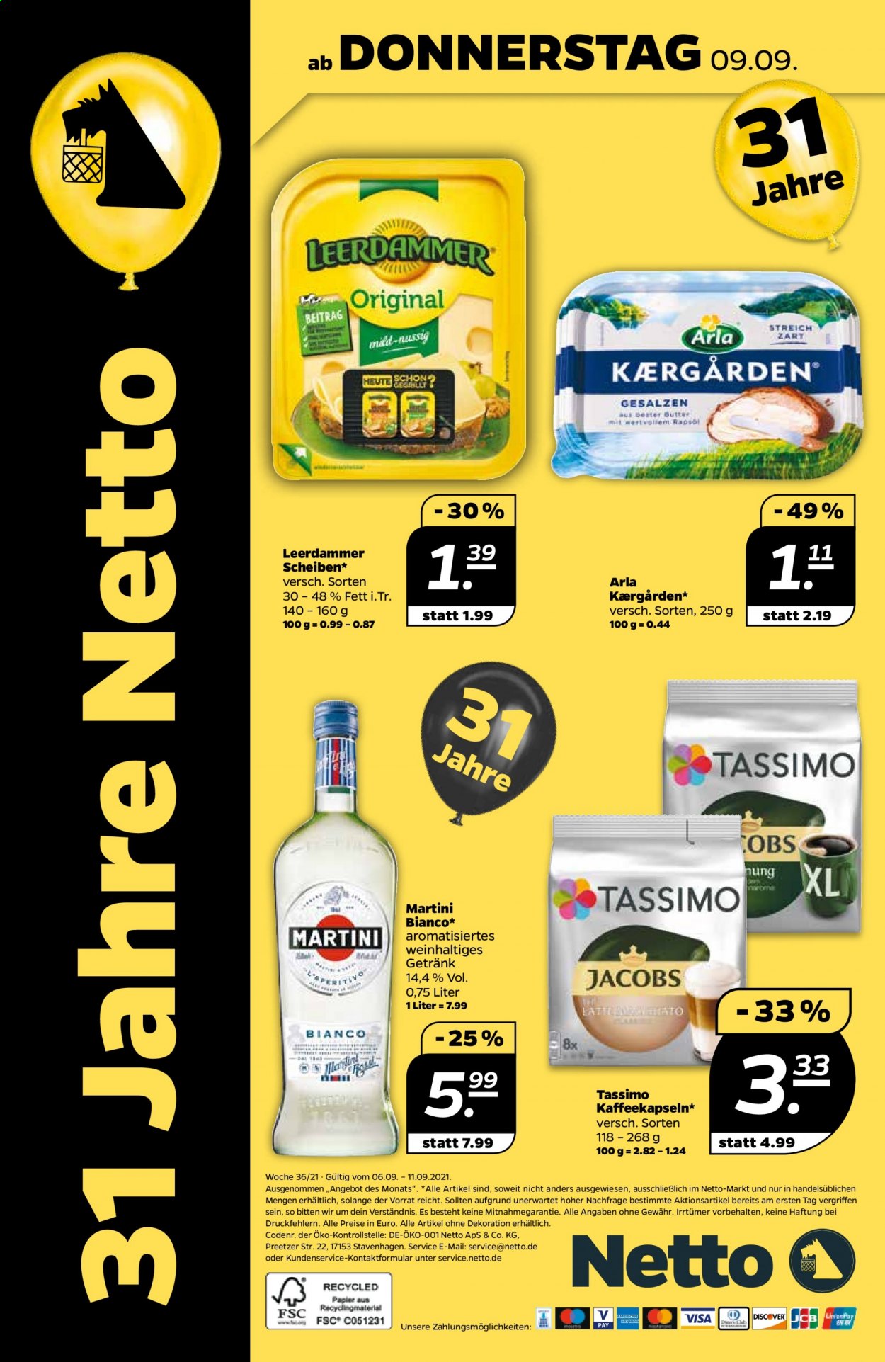 Netto Prospekte  - 6.09.2021 - 11.09.2021. Seite 32