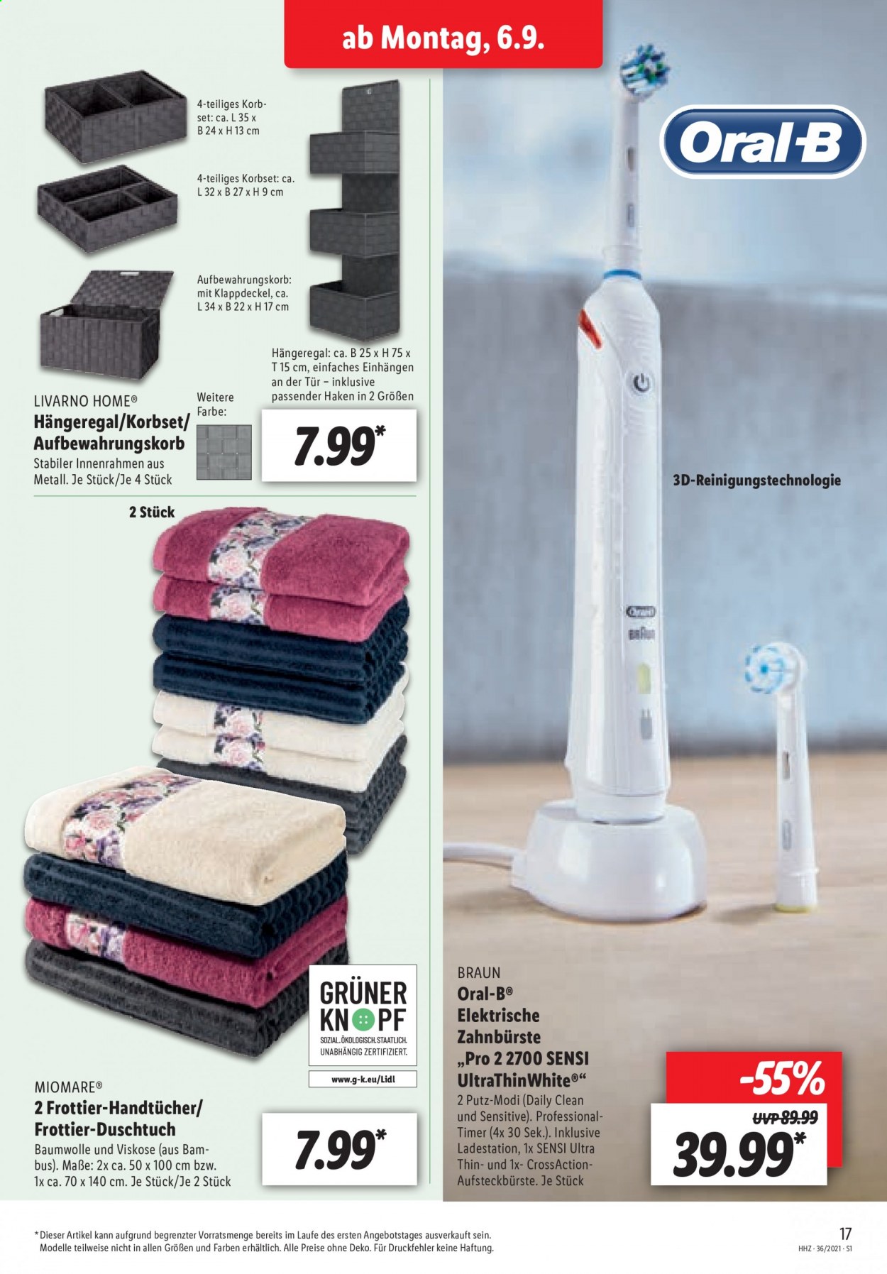 Lidl Prospekte  - 6.09.2021 - 11.09.2021. Seite 17