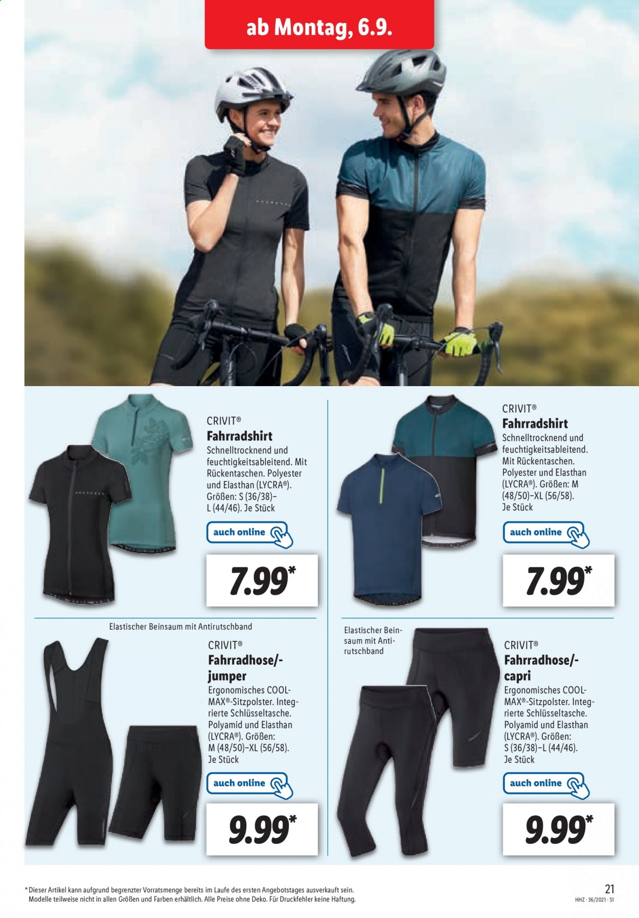 Lidl Prospekte  - 6.09.2021 - 11.09.2021. Seite 21
