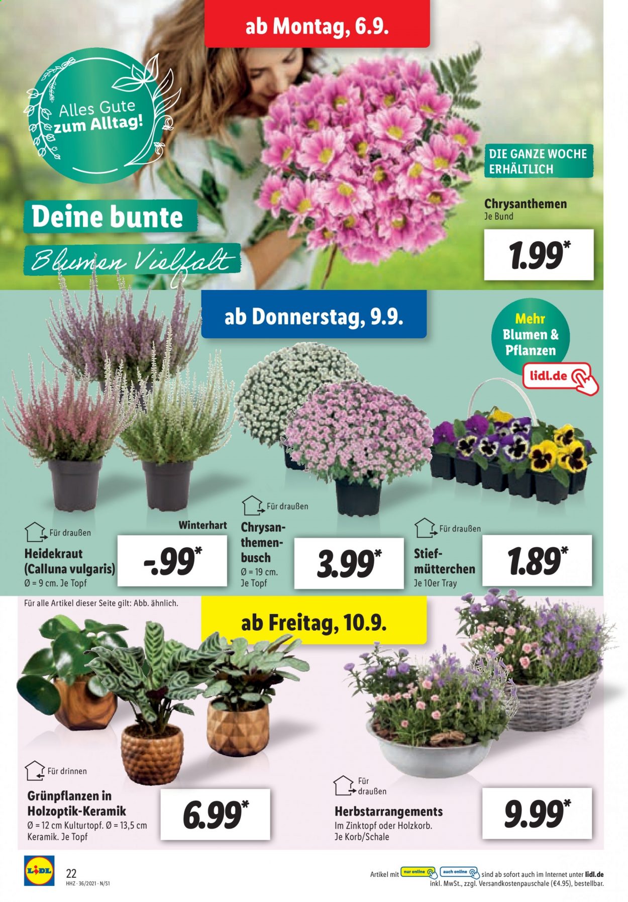 Lidl Prospekte  - 6.09.2021 - 11.09.2021. Seite 22