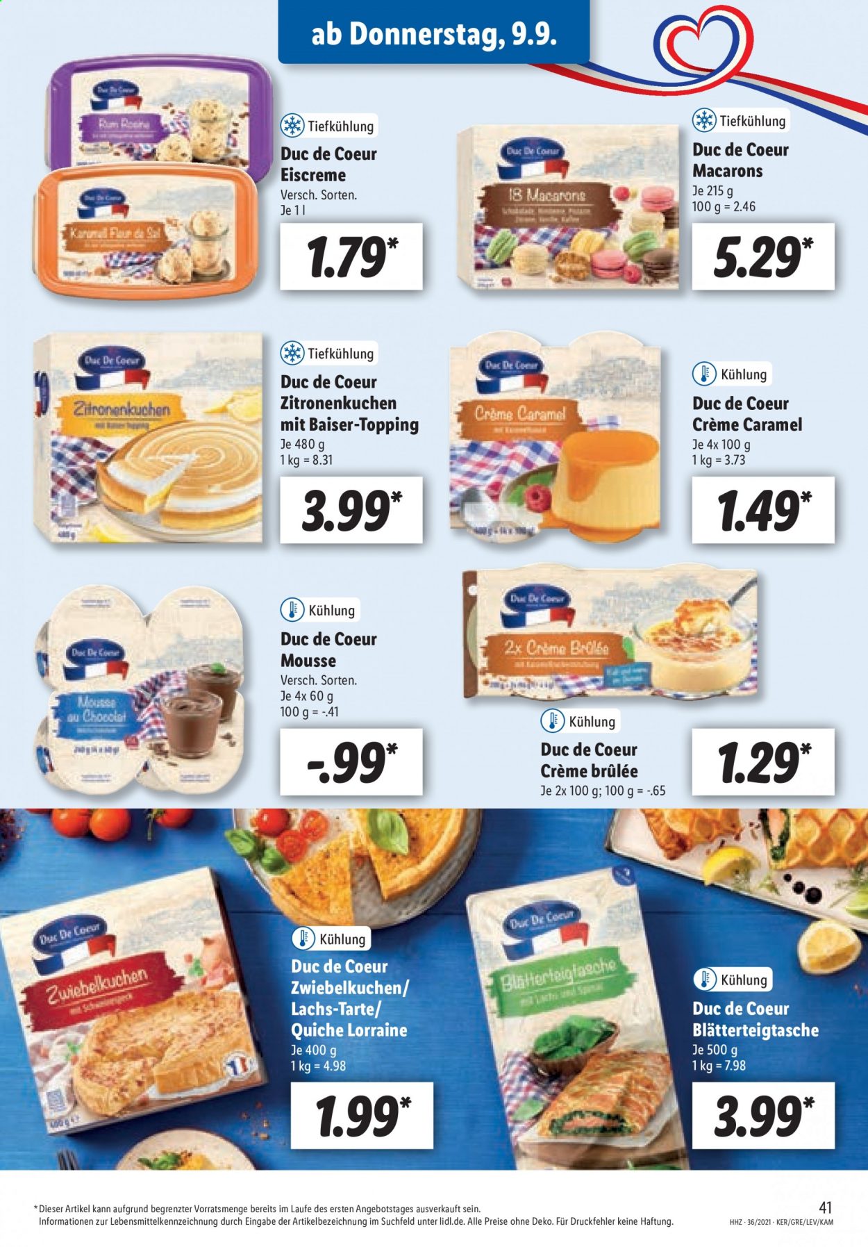 Lidl Prospekte  - 6.09.2021 - 11.09.2021. Seite 41