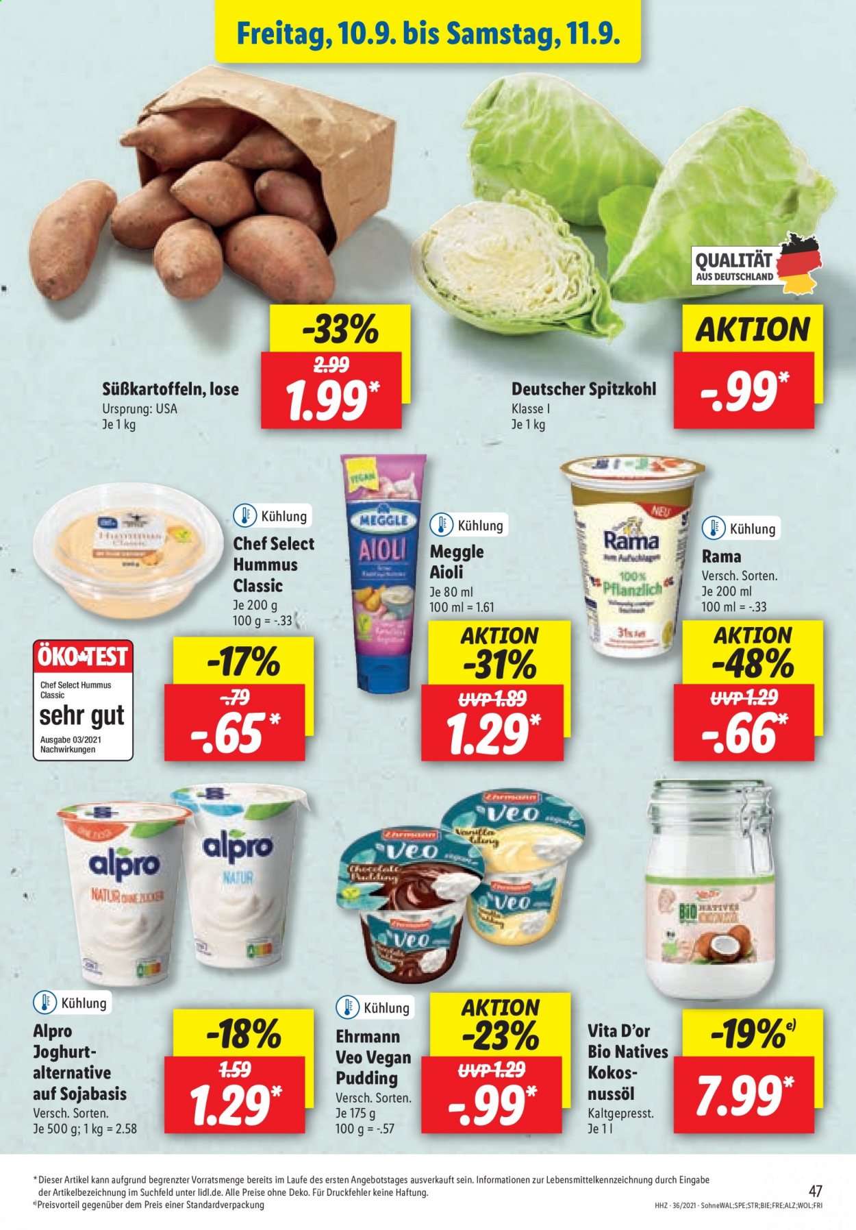 Lidl Prospekte  - 6.09.2021 - 11.09.2021. Seite 47