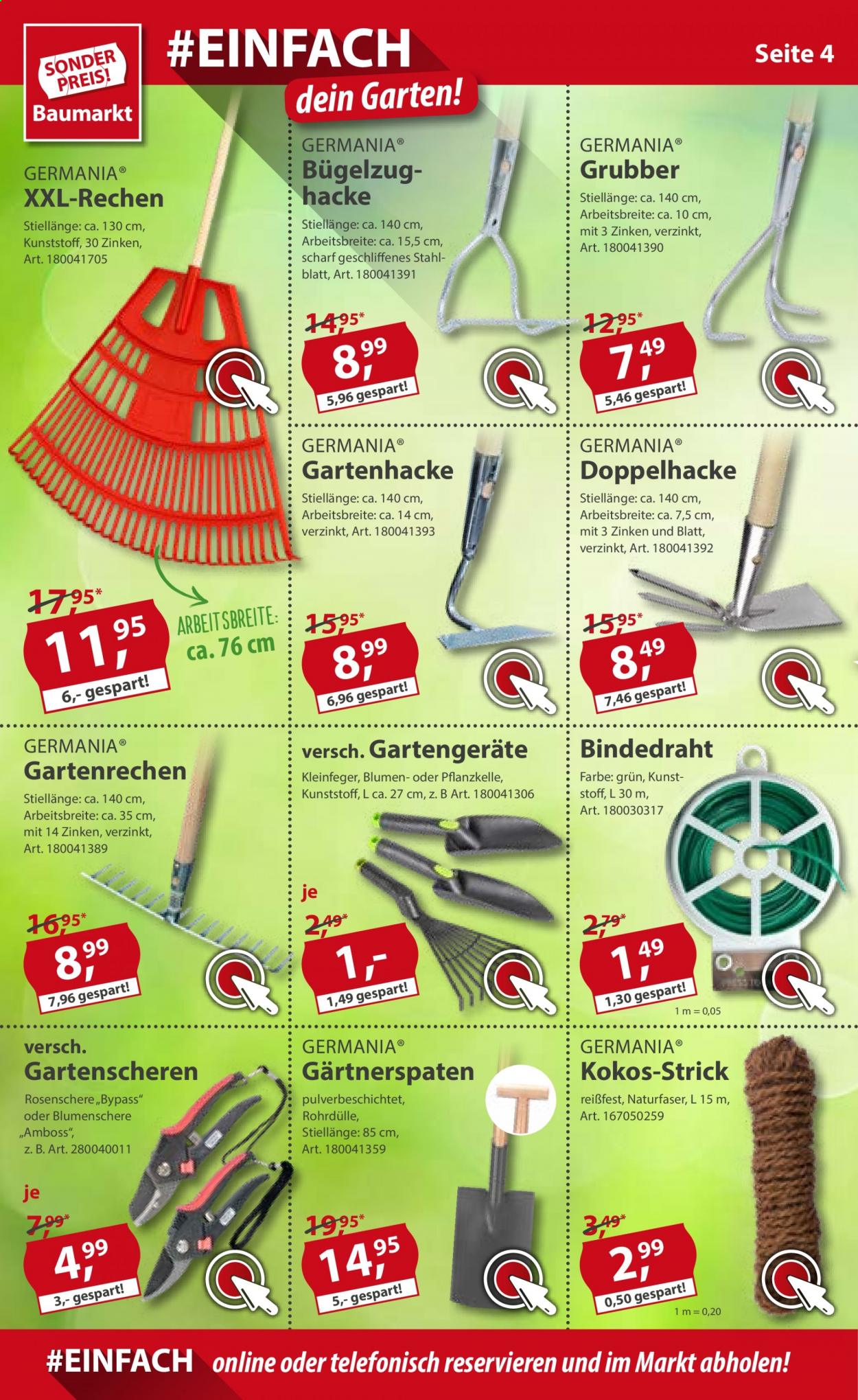 Sonderpreis-Baumarkt Prospekte  - 11.09.2021 - 17.09.2021. Seite 4