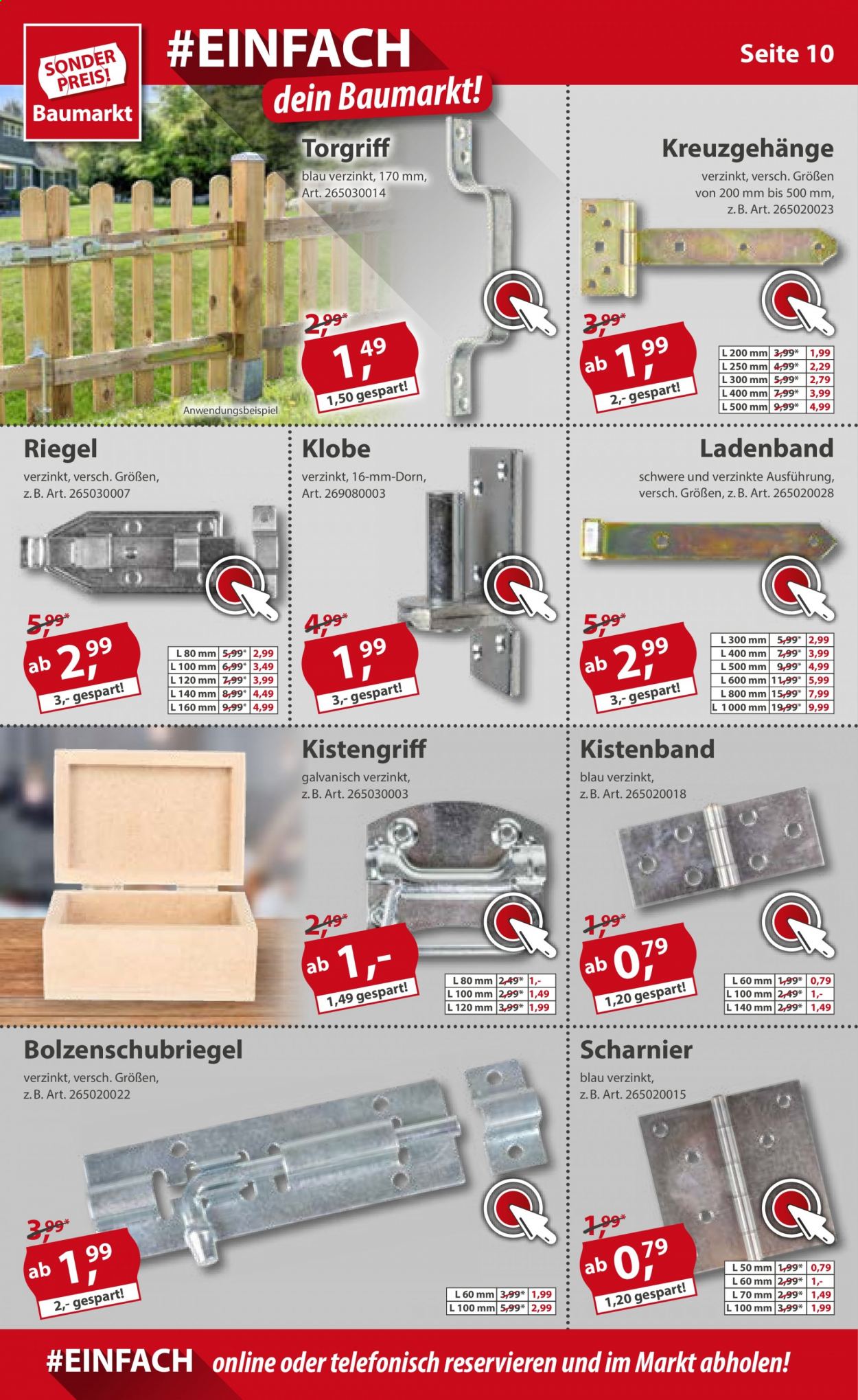 Sonderpreis-Baumarkt Prospekte  - 11.09.2021 - 17.09.2021. Seite 10