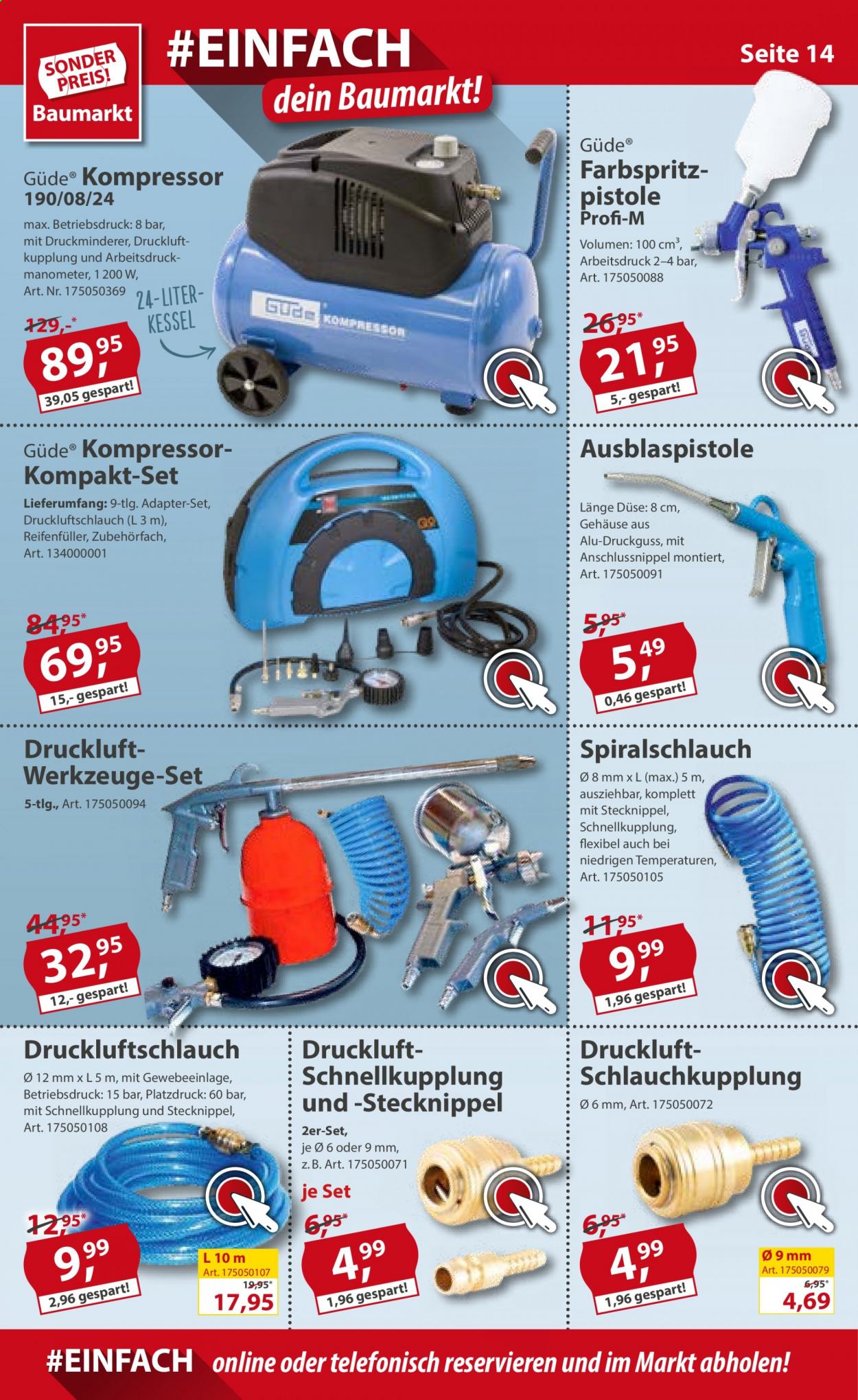 Sonderpreis-Baumarkt Prospekte  - 11.09.2021 - 17.09.2021. Seite 14