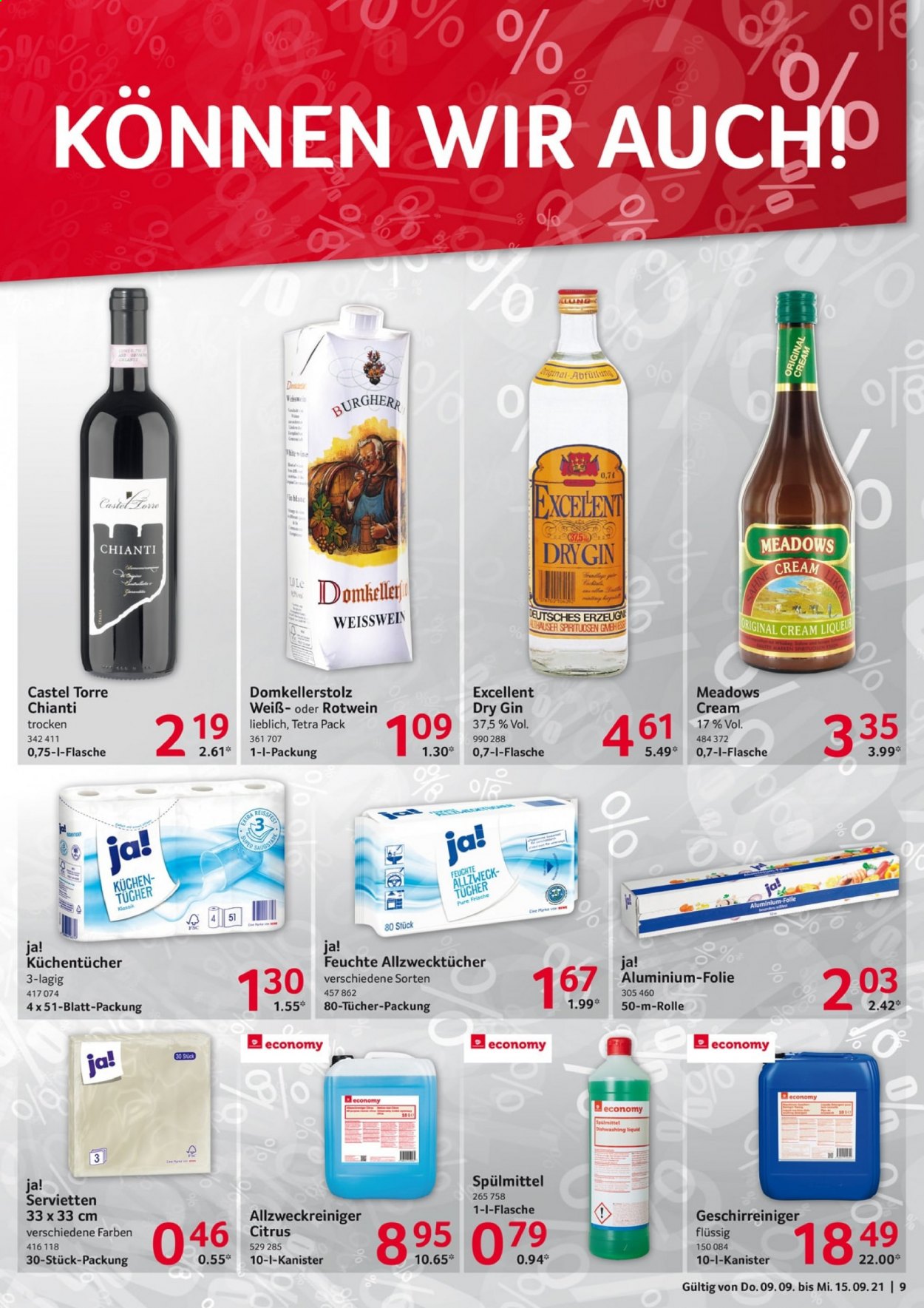 Selgros Prospekte  - 9.09.2021 - 15.09.2021. Seite 9