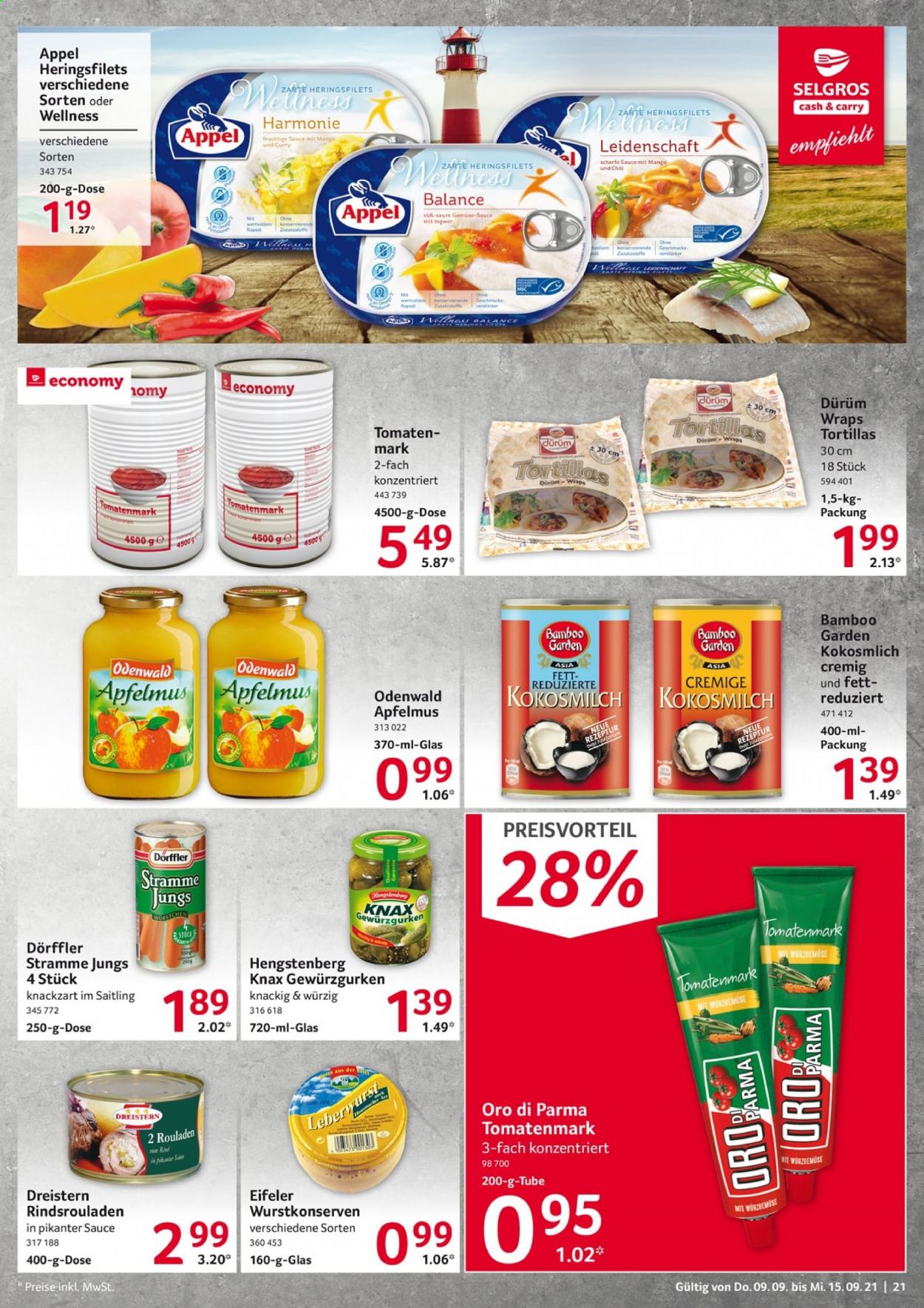 Selgros Prospekte  - 9.09.2021 - 15.09.2021. Seite 21