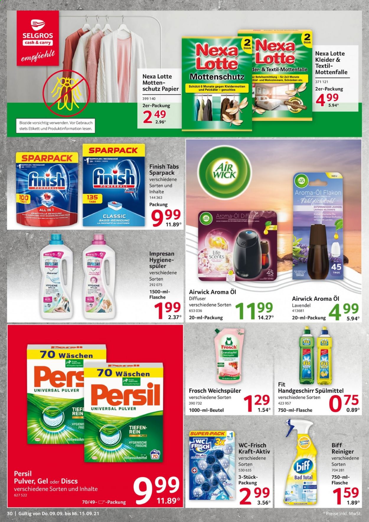 Selgros Prospekte  - 9.09.2021 - 15.09.2021. Seite 30