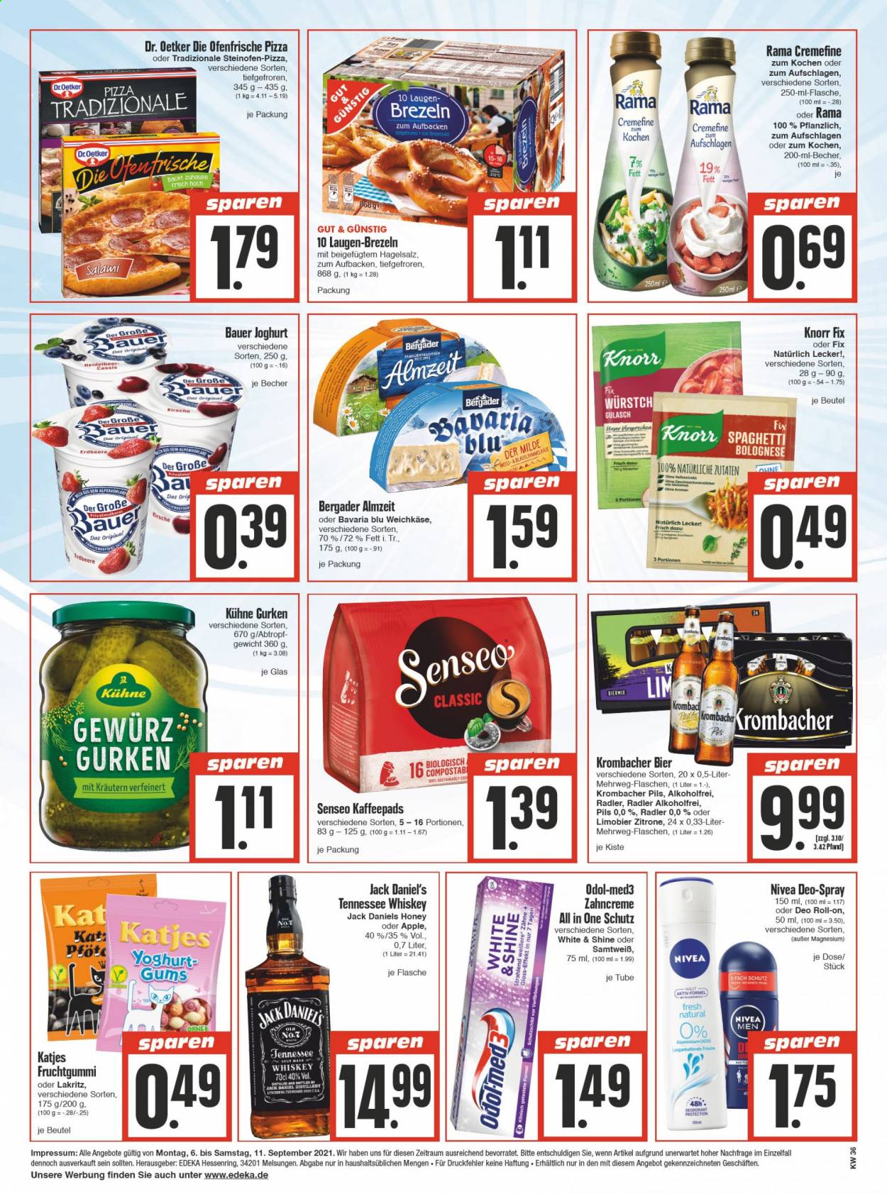 Edeka Prospekte  - 6.09.2021 - 11.09.2021. Seite 2