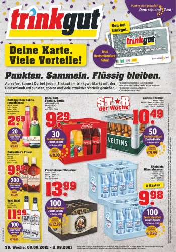 Prospekte trinkgut - 6.9.2021 - 11.9.2021.