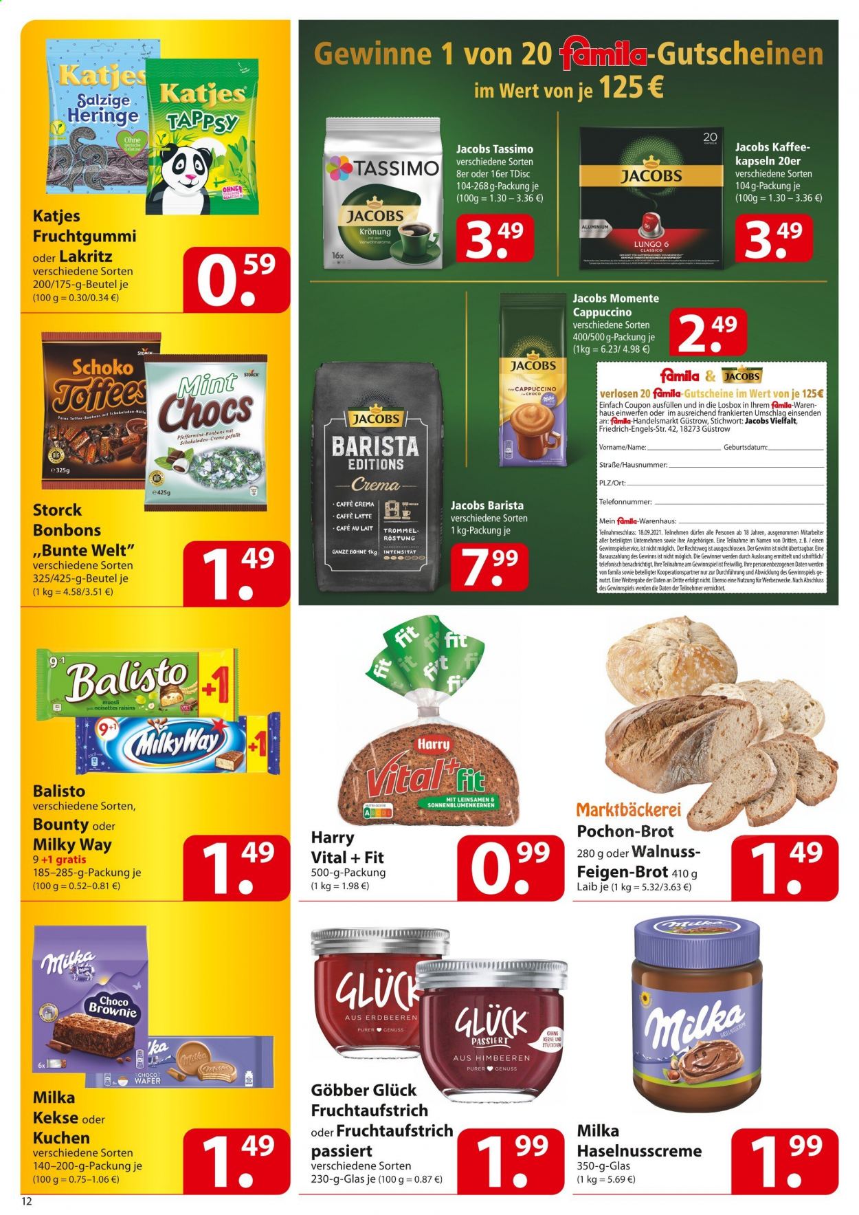 famila Prospekte  - 6.09.2021 - 11.09.2021. Seite 12