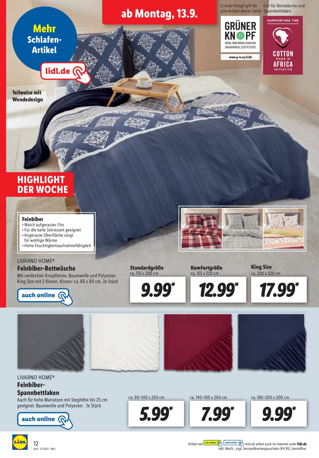 Lidl Prospekte  - 13.09.2021 - 13.09.2021. Seite 12