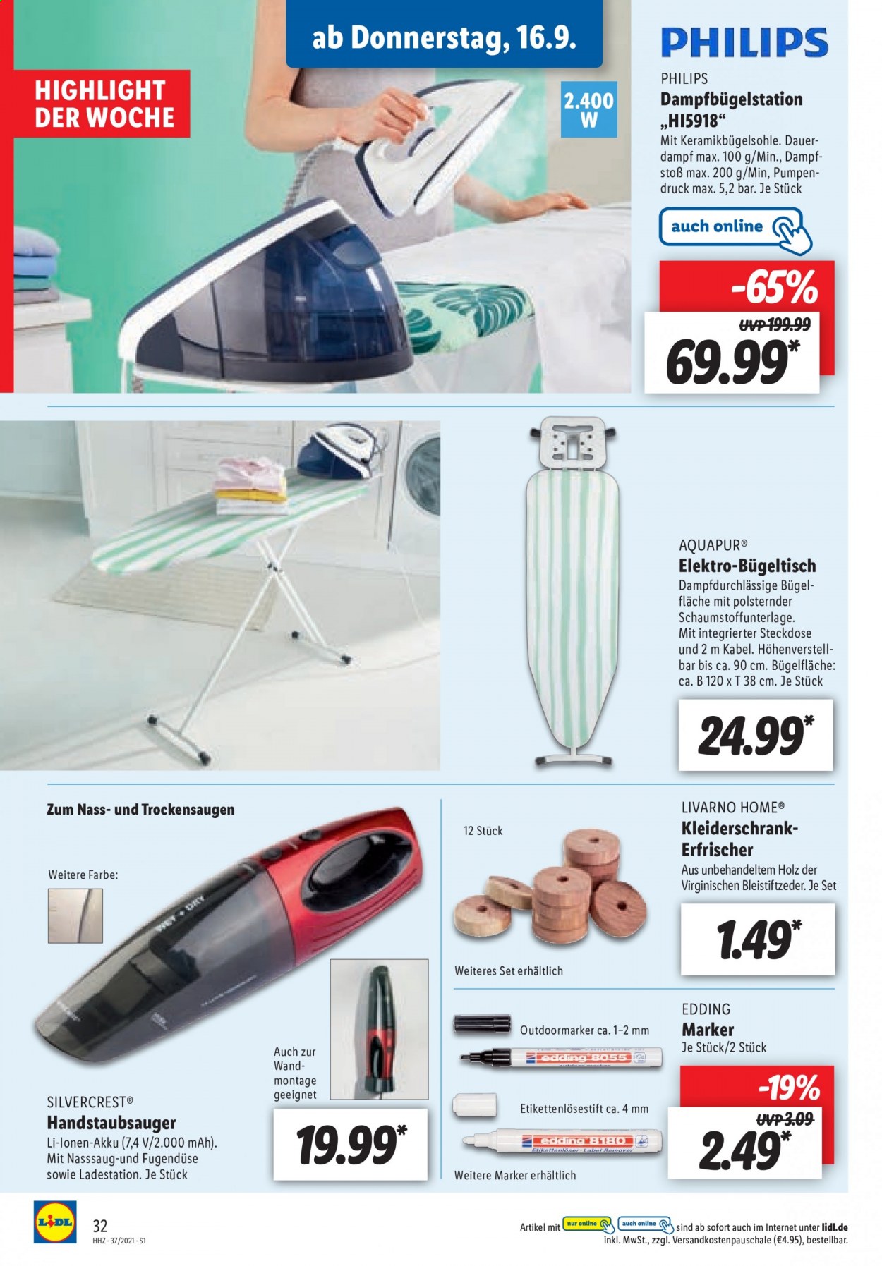 Lidl Prospekte  - 13.09.2021 - 13.09.2021. Seite 32